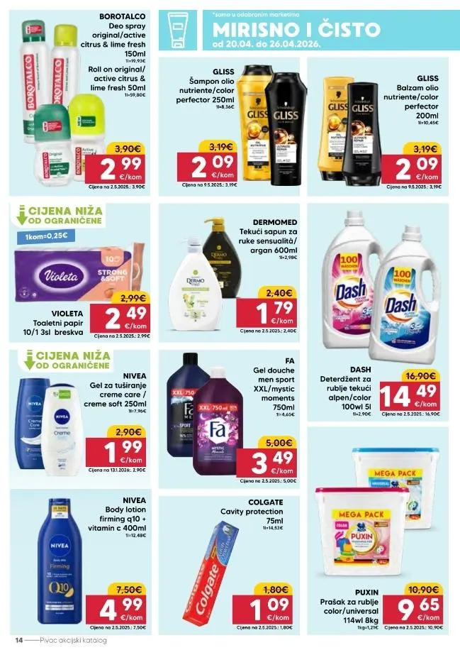 Katalog Pivac katalog do 26.04.2026 od 20. travnja do 26. travnja 2026. - Pregled Stranica 14