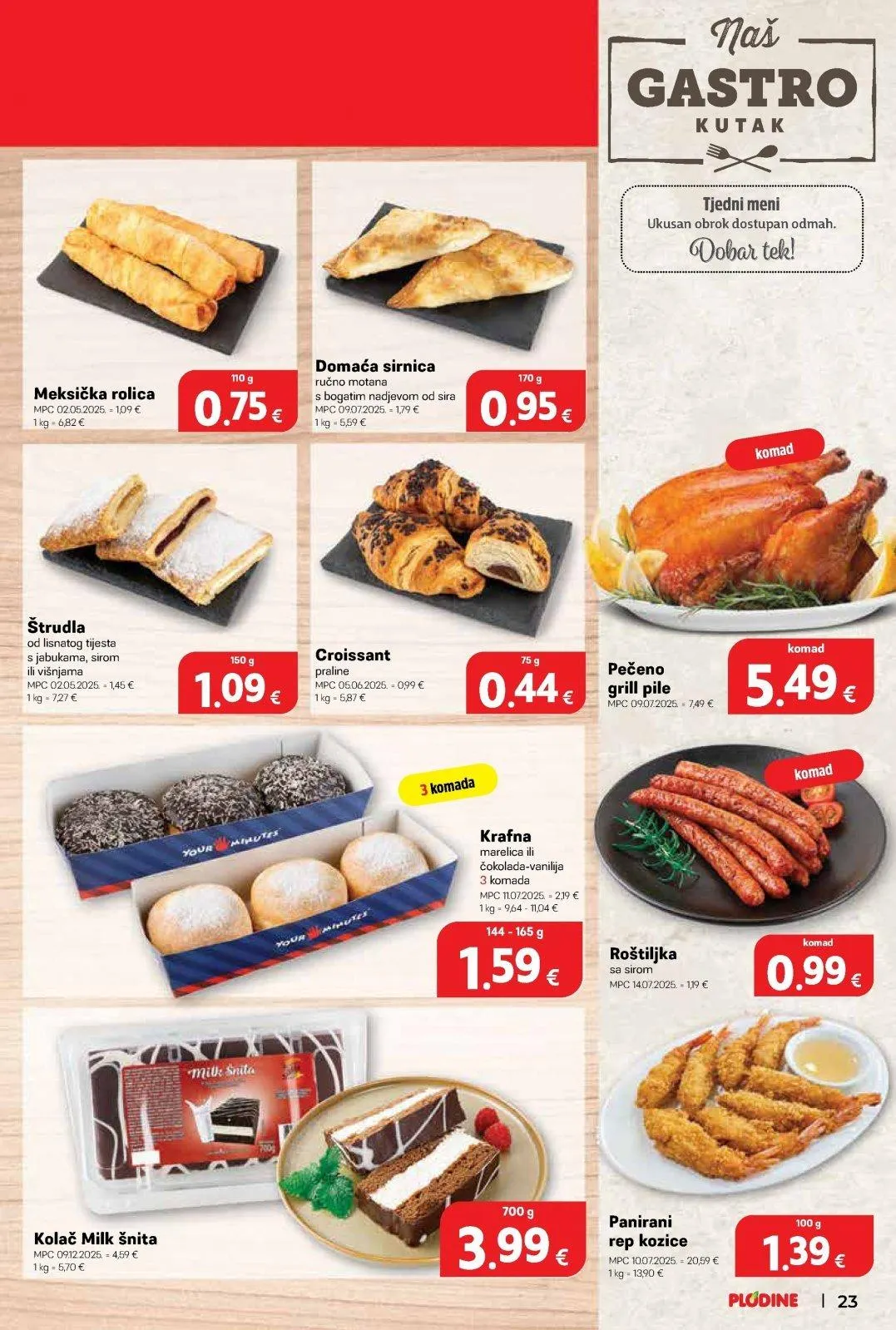 Katalog Plodine katalog do 31.03.2026 od 26. ožujka do 31. ožujka 2026. - Pregled Stranica 23