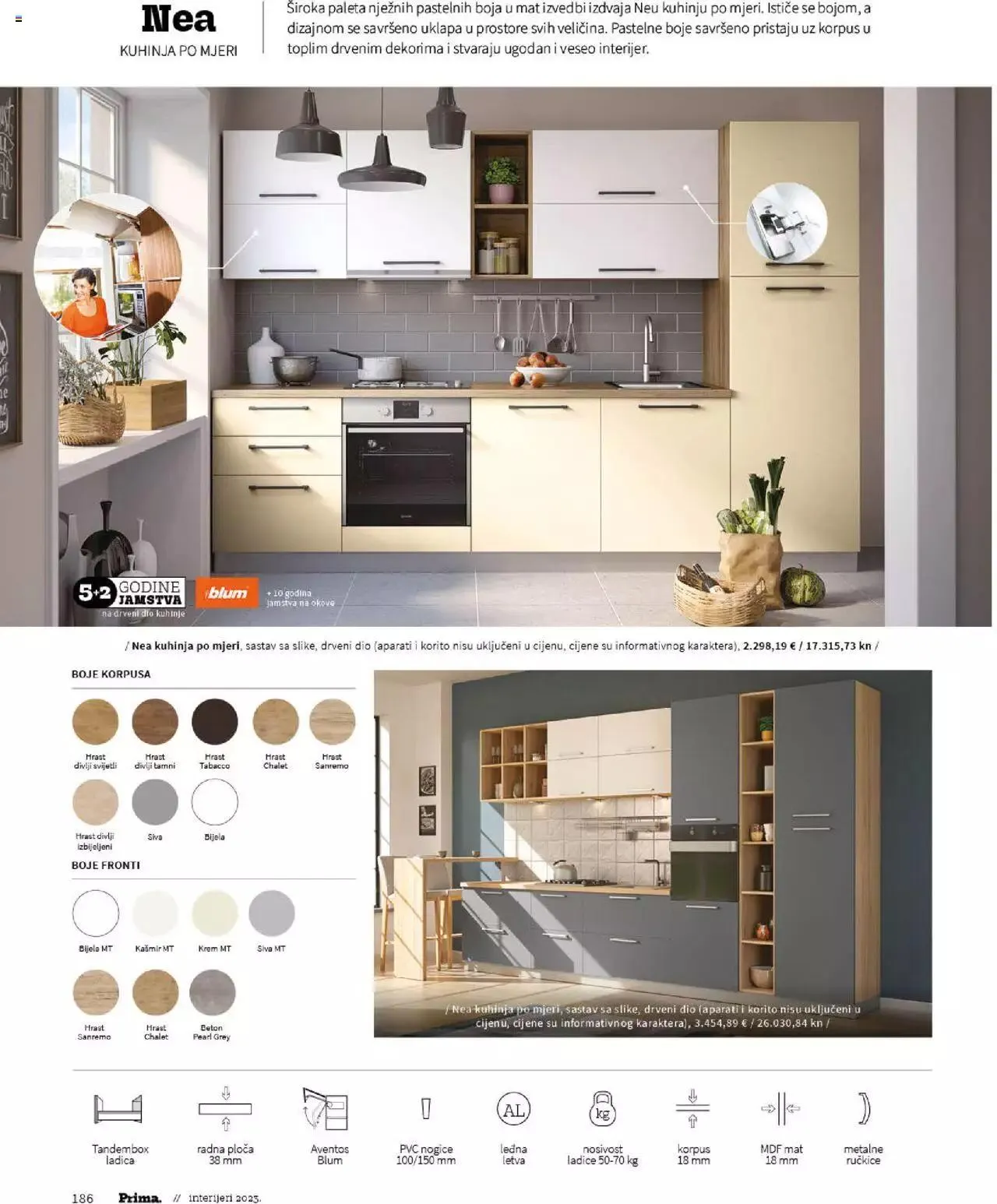 Katalog Katalog interijeri 2023 Prima od 20. veljače do 31. prosinca 2023. - Pregled Stranica 188