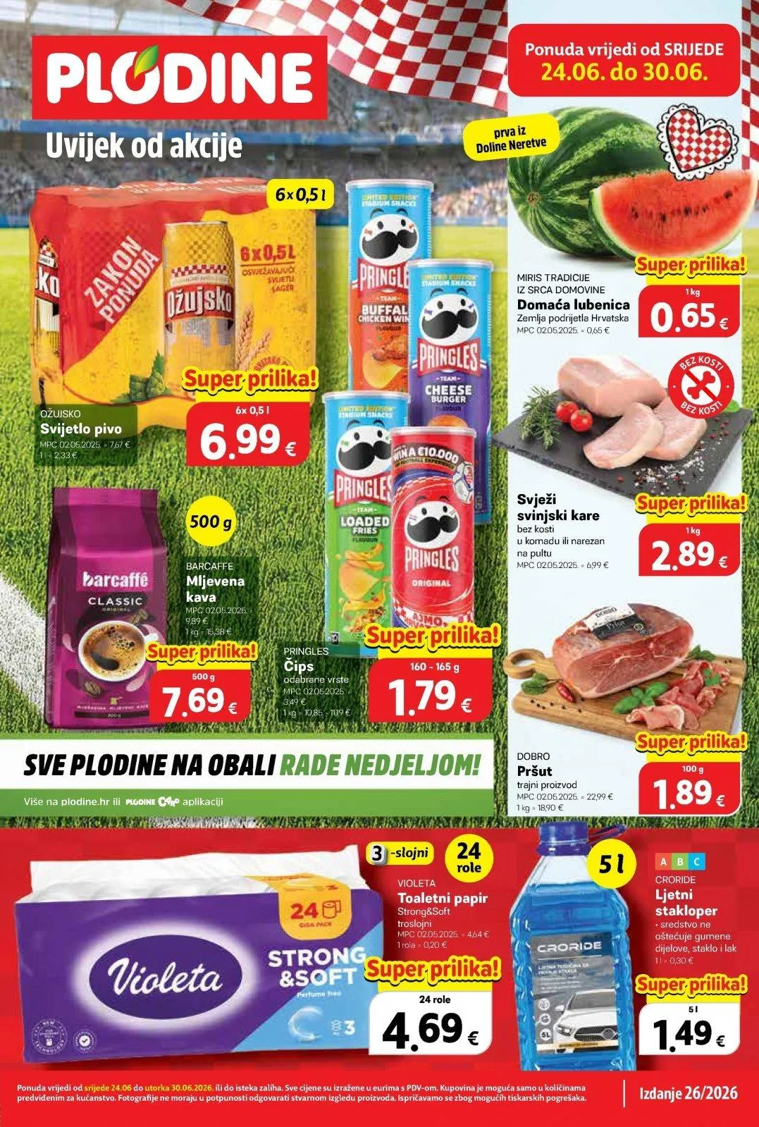 Katalog Plodine katalog do 30.06.2026 od 26. lipnja do 30. lipnja 2026. - Pregled Stranica 1