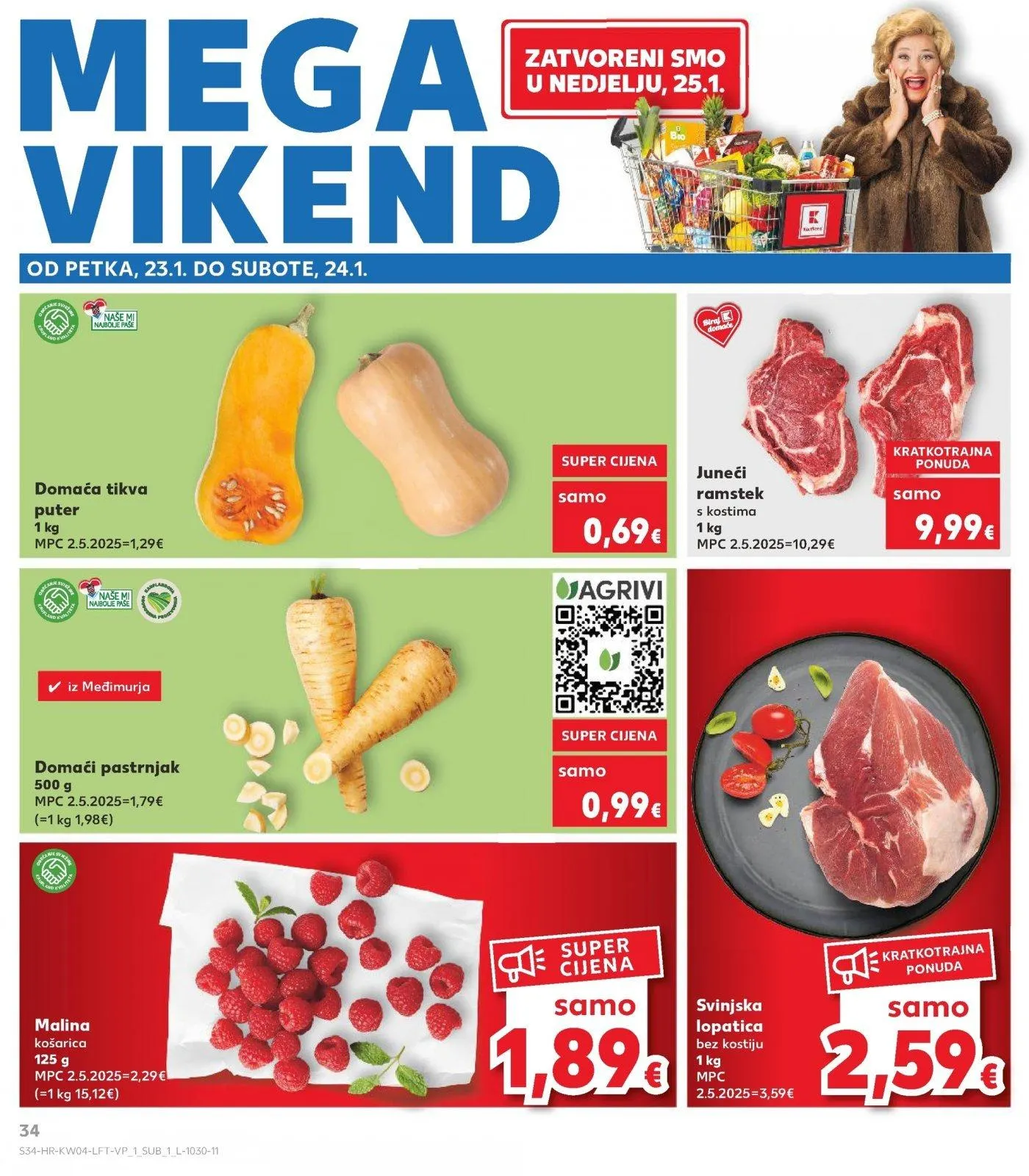 Katalog Kaufland katalog do 27.01.2026 od 21. siječnja do 27. siječnja 2026. - Pregled Stranica 34