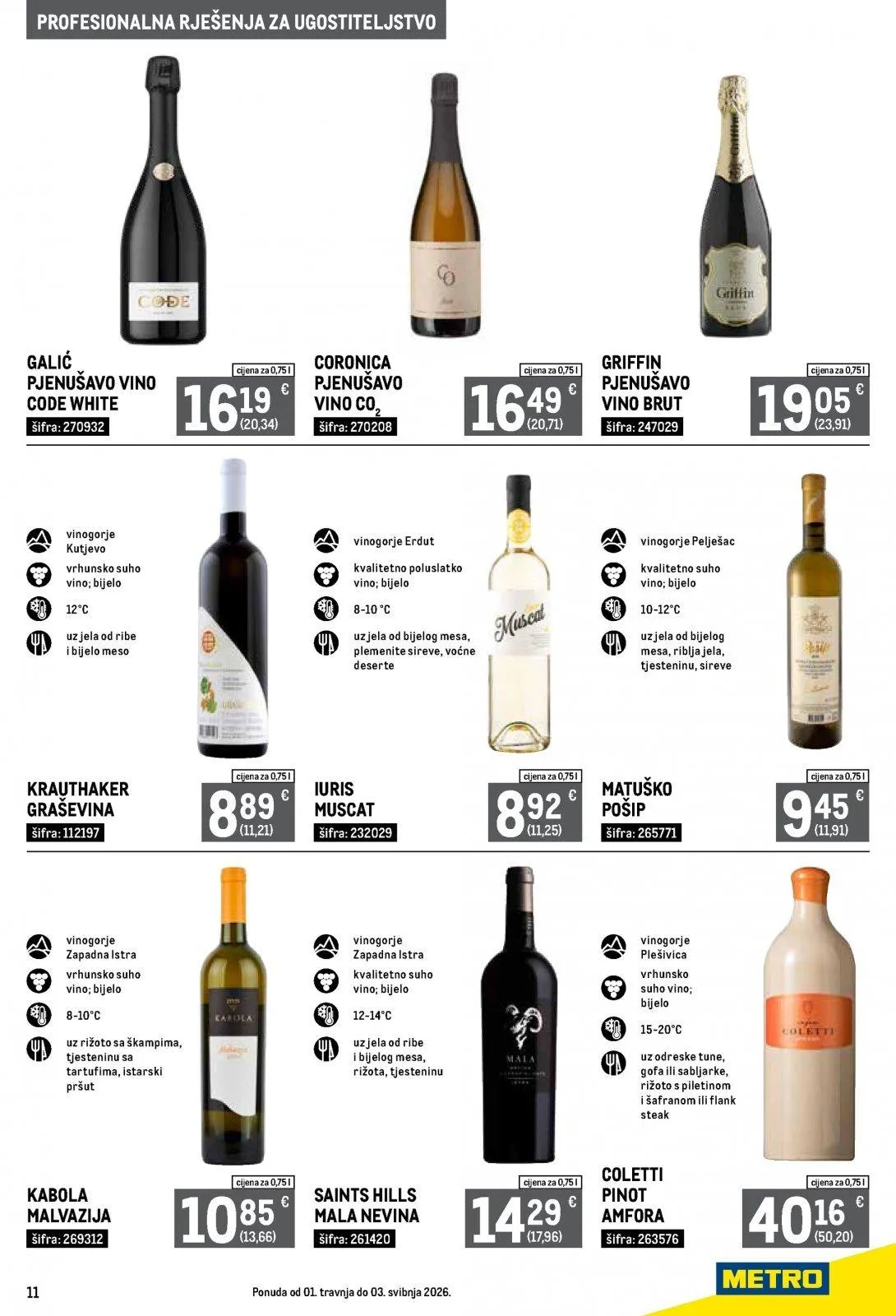 Katalog Metro katalog do 03.05.2026 od 2. travnja do 3. svibnja 2026. - Pregled Stranica 11