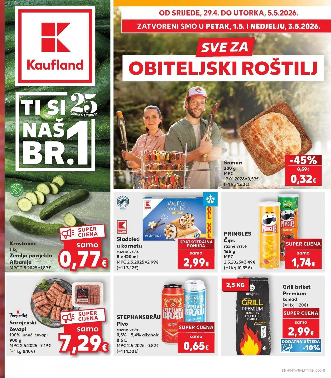 Katalog Kaufland katalog do 05.05.2026 od 29. travnja do 5. svibnja 2026. - Pregled Stranica 3