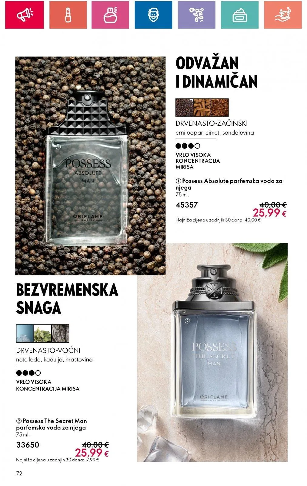 Katalog Oriflame katalog do 11.09.2024 od 29. kolovoza do 11. rujna 2024. - Pregled Stranica 72