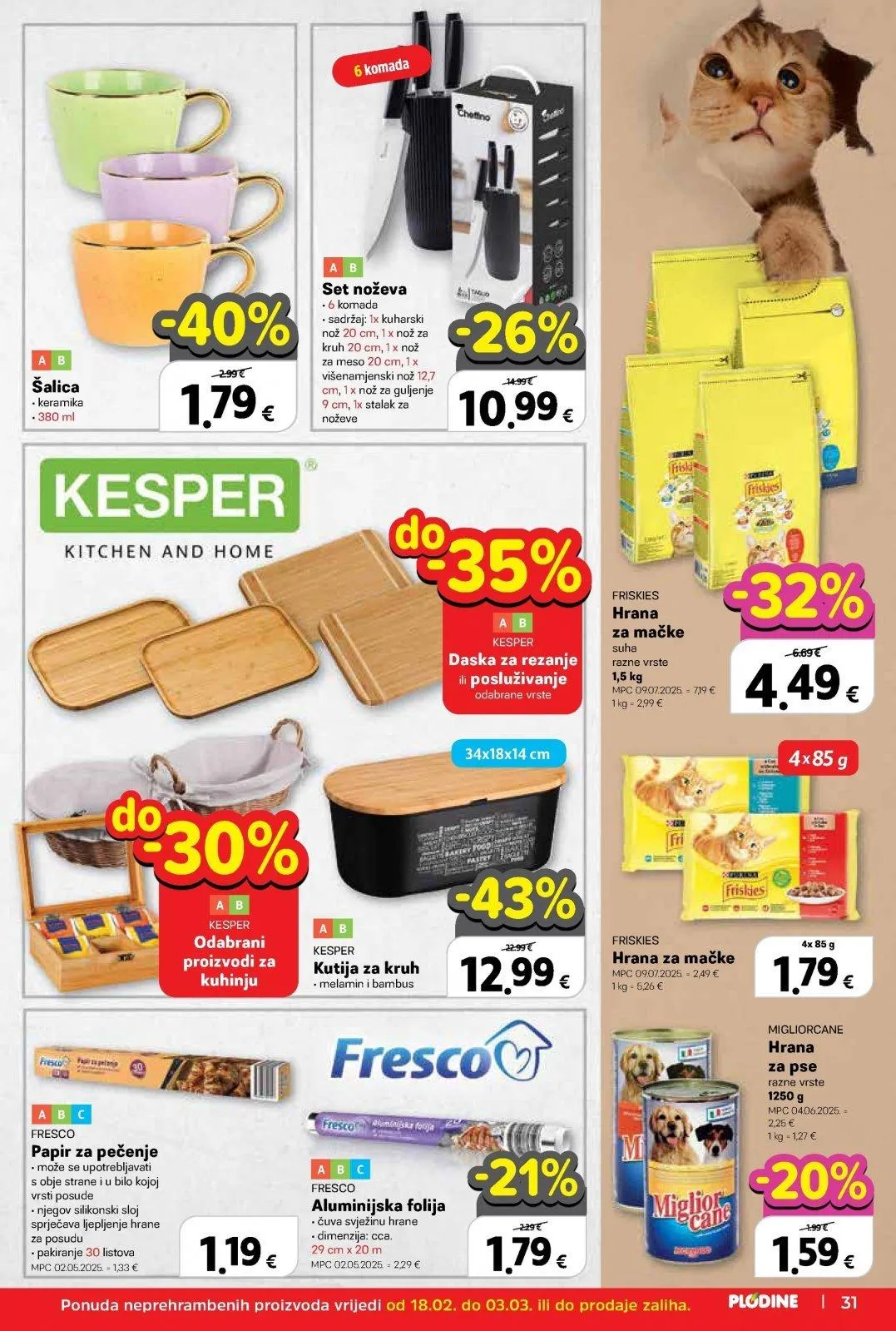 Katalog Plodine katalog do 24.02.2026 od 19. veljače do 24. veljače 2026. - Pregled Stranica 31