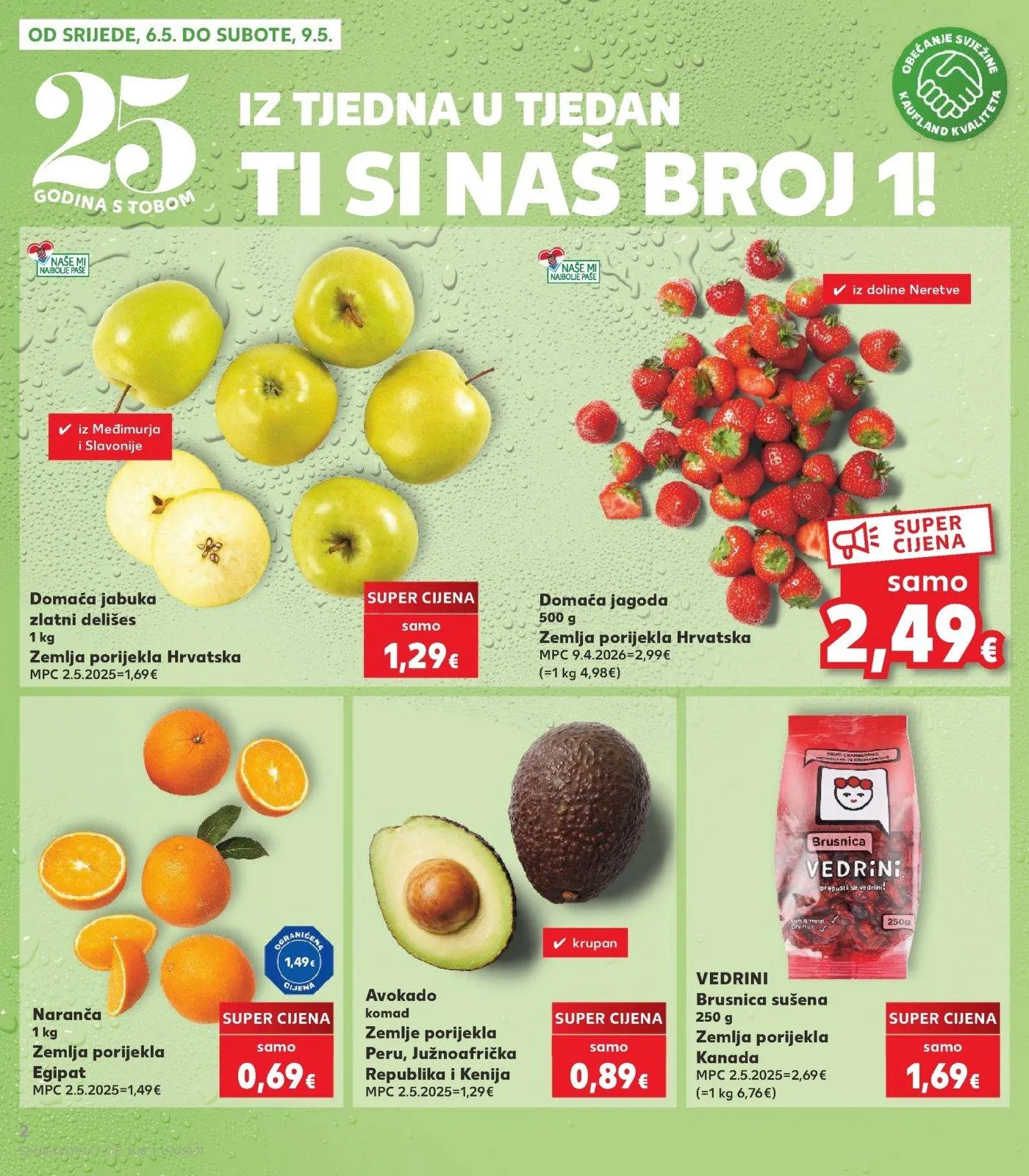 Katalog Kaufland katalog do 12.05.2026 od 8. svibnja do 12. svibnja 2026. - Pregled Stranica 2