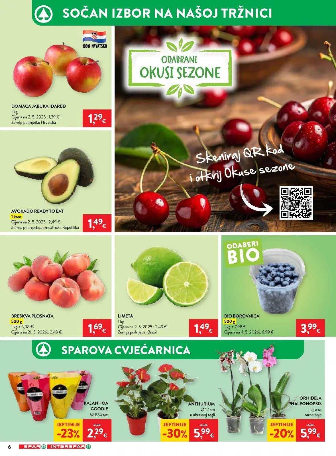 Katalog Interspar katalog do 02.06.2026 od 28. svibnja do 2. lipnja 2026. - Pregled Stranica 6