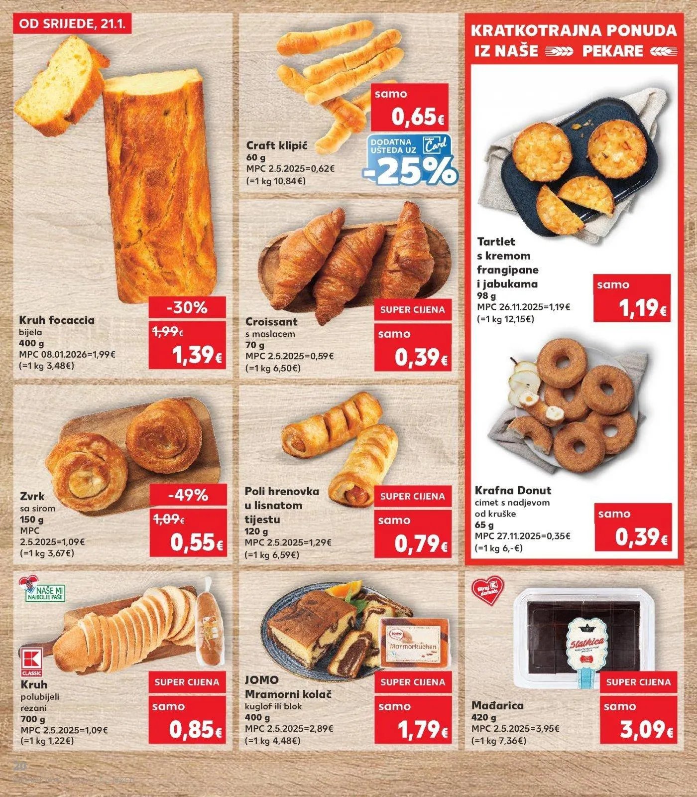 Katalog Kaufland katalog do 27.01.2026 od 21. siječnja do 27. siječnja 2026. - Pregled Stranica 20