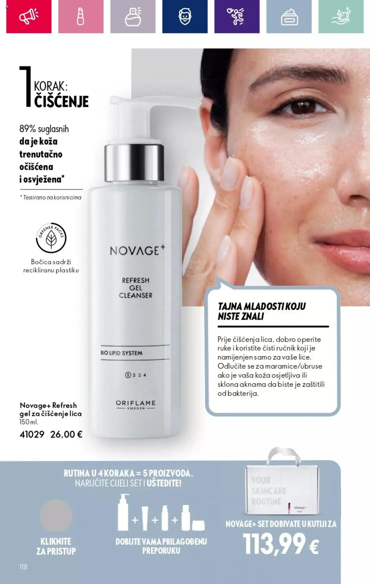 Katalog Katalog Oriflame 2/2024 od 17. siječnja do 14. veljače 2024. - Pregled Stranica 118