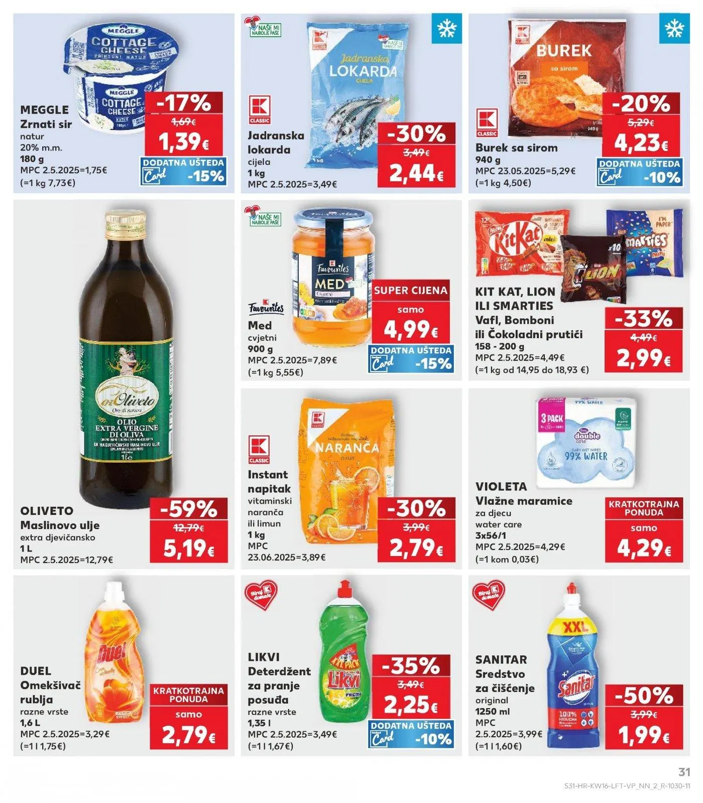 Katalog Kaufland katalog do 21.04.2026 od 15. travnja do 21. travnja 2026. - Pregled Stranica 31