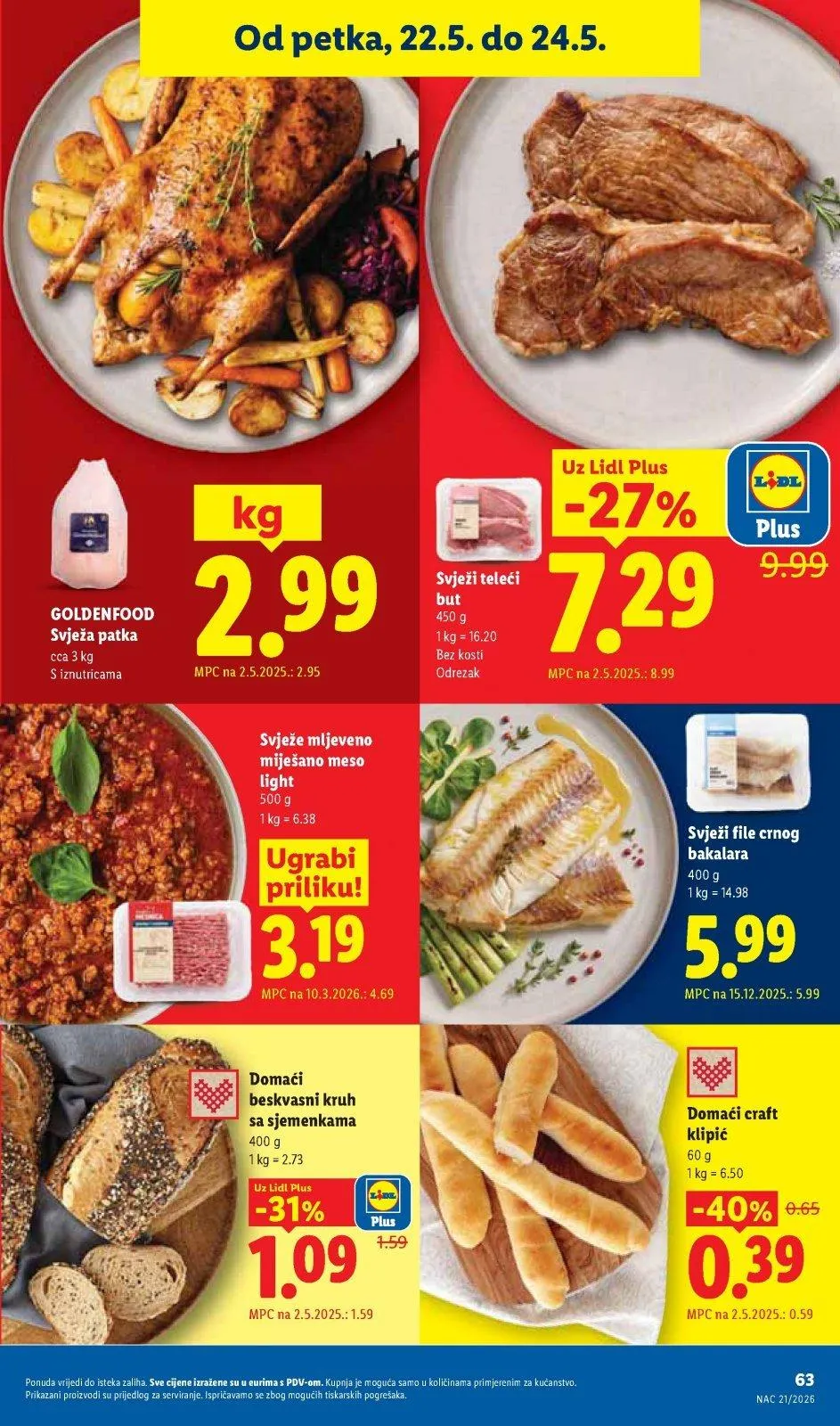 Katalog Lidl katalog do 24.05.2026 od 14. svibnja do 24. svibnja 2026. - Pregled Stranica 63