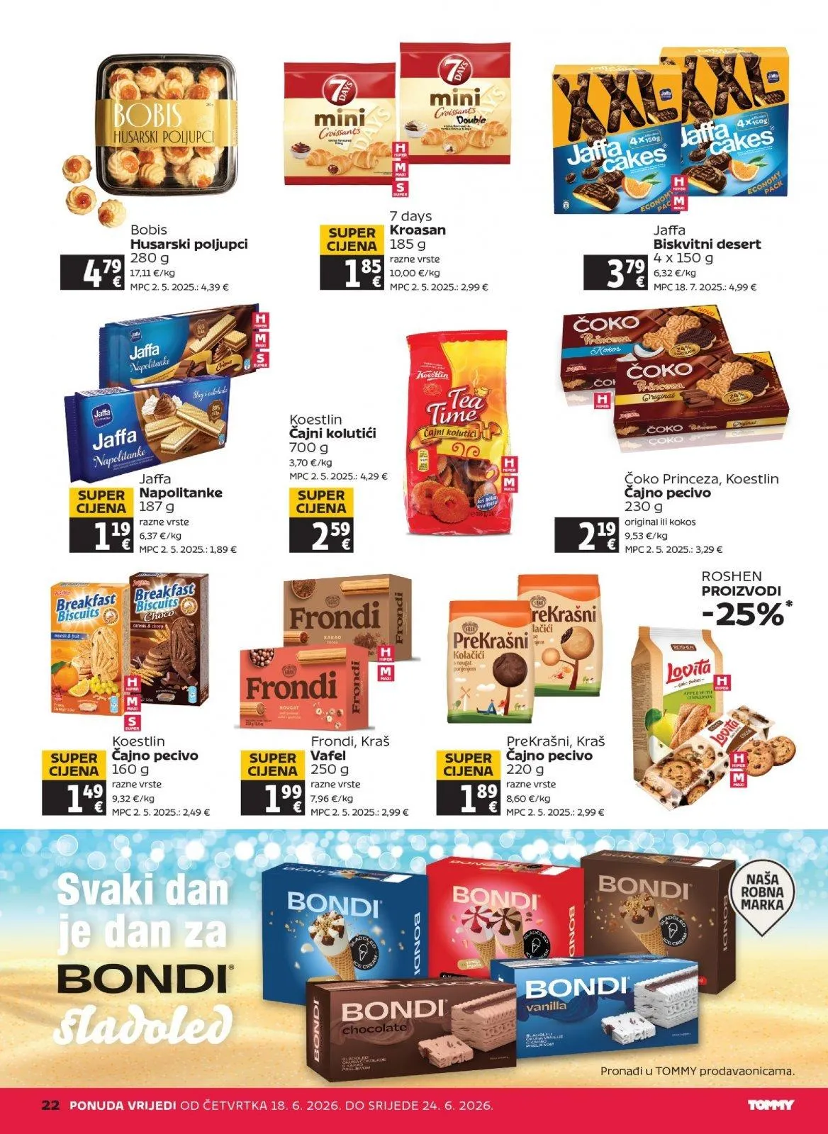 Katalog Tommy katalog do 24.06.2026 od 18. lipnja do 24. lipnja 2026. - Pregled Stranica 22