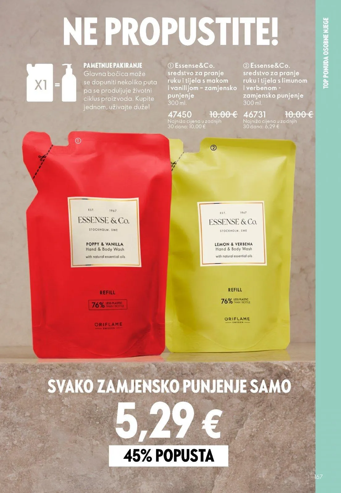Katalog Oriflame katalog do 10.03.2026 od 21. veljače do 10. ožujka 2026. - Pregled Stranica 167