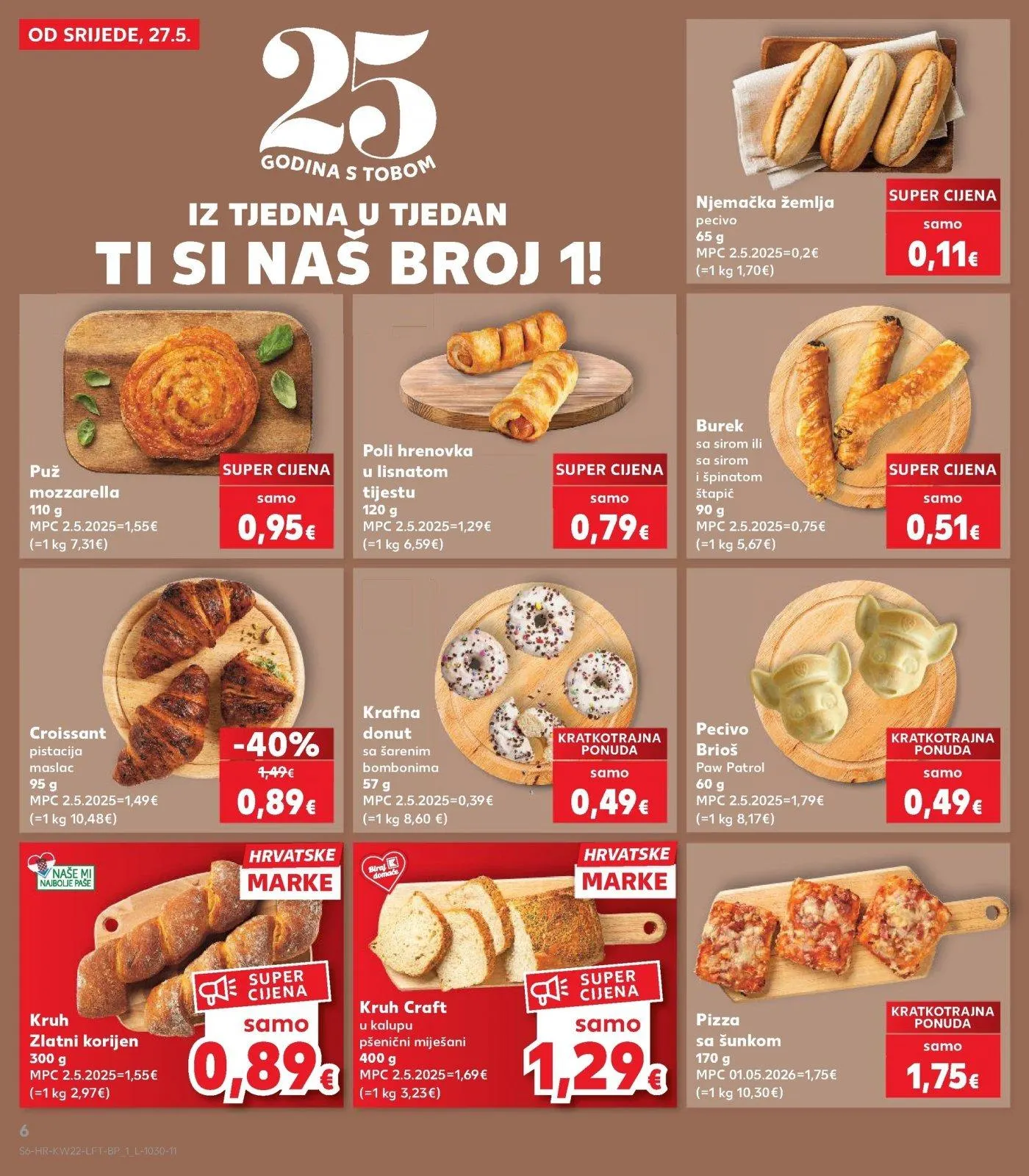 Katalog Kaufland katalog do 02.06.2026 od 27. svibnja do 2. lipnja 2026. - Pregled Stranica 6