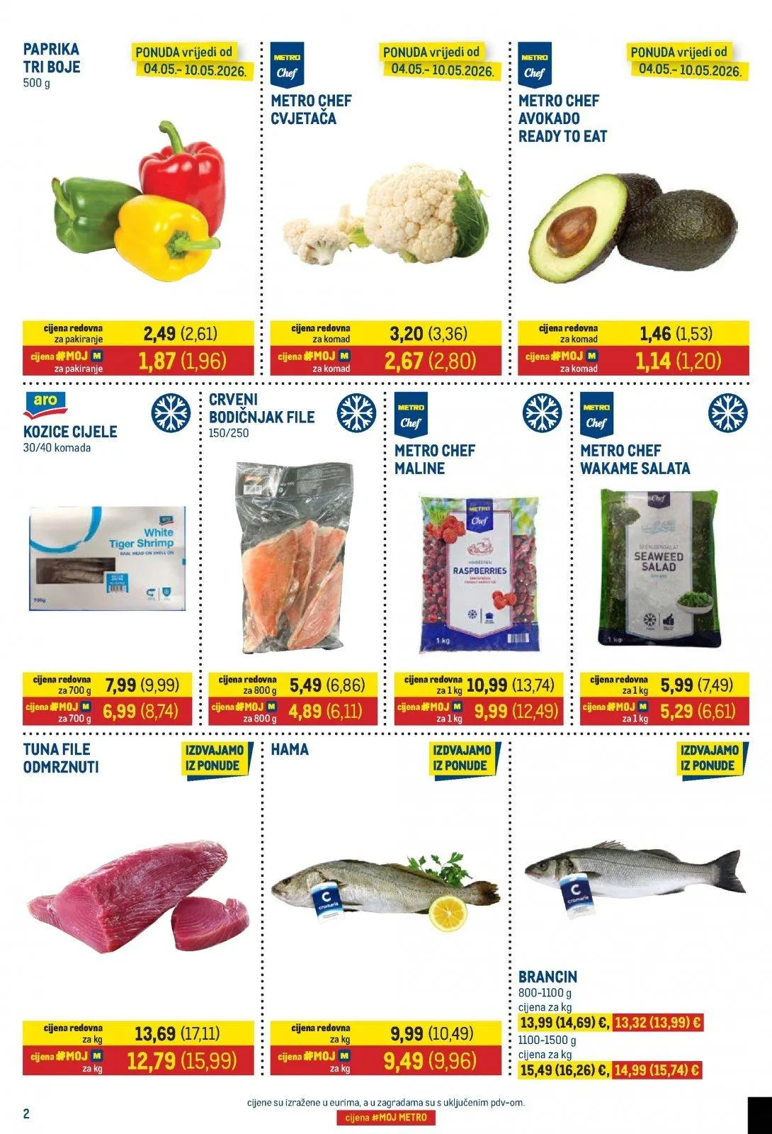 Katalog Metro katalog do 18.05.2026 od 8. svibnja do 18. svibnja 2026. - Pregled Stranica 2