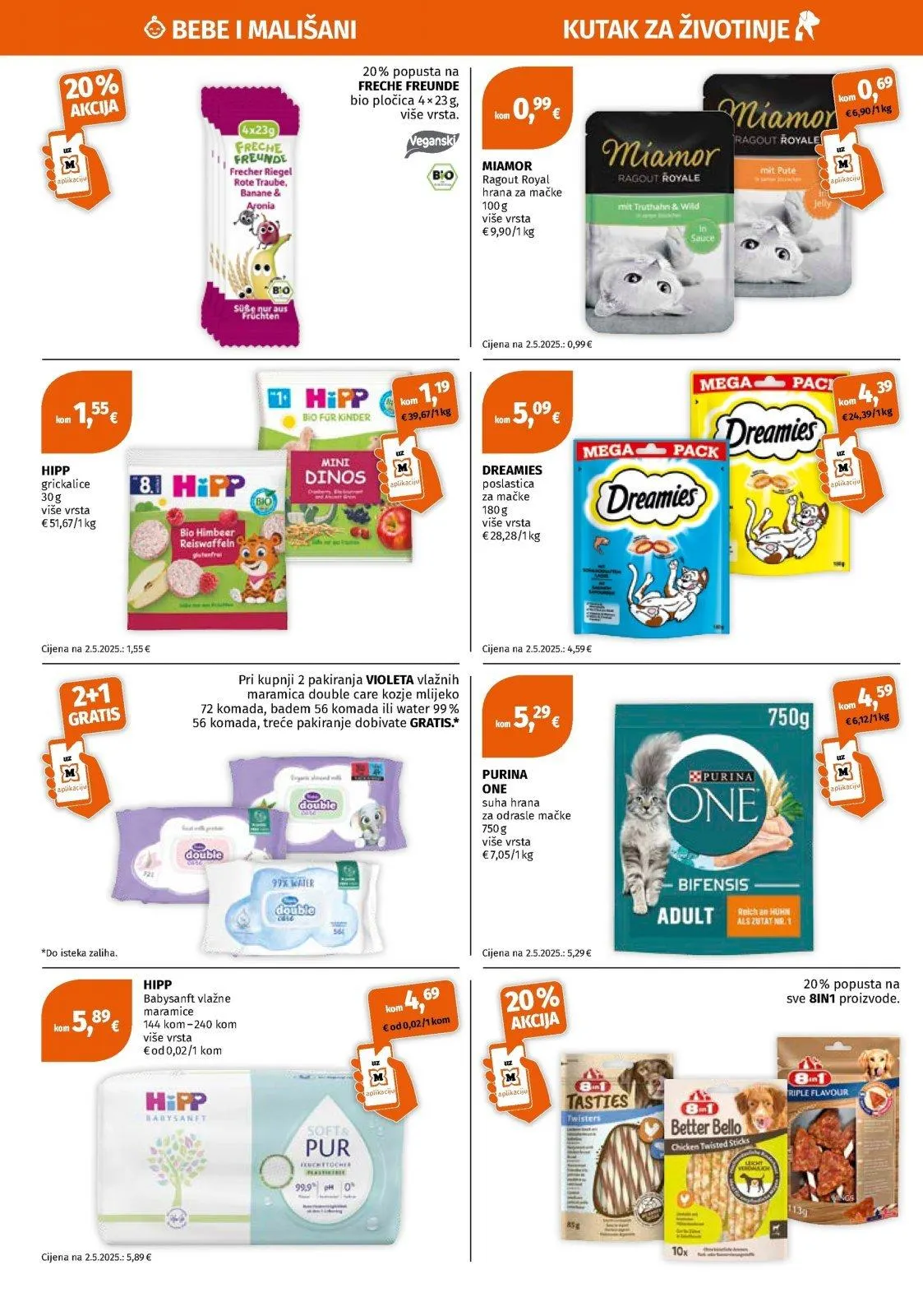 Katalog Müller katalog do 17.05.2026 od 8. svibnja do 17. svibnja 2026. - Pregled Stranica 6