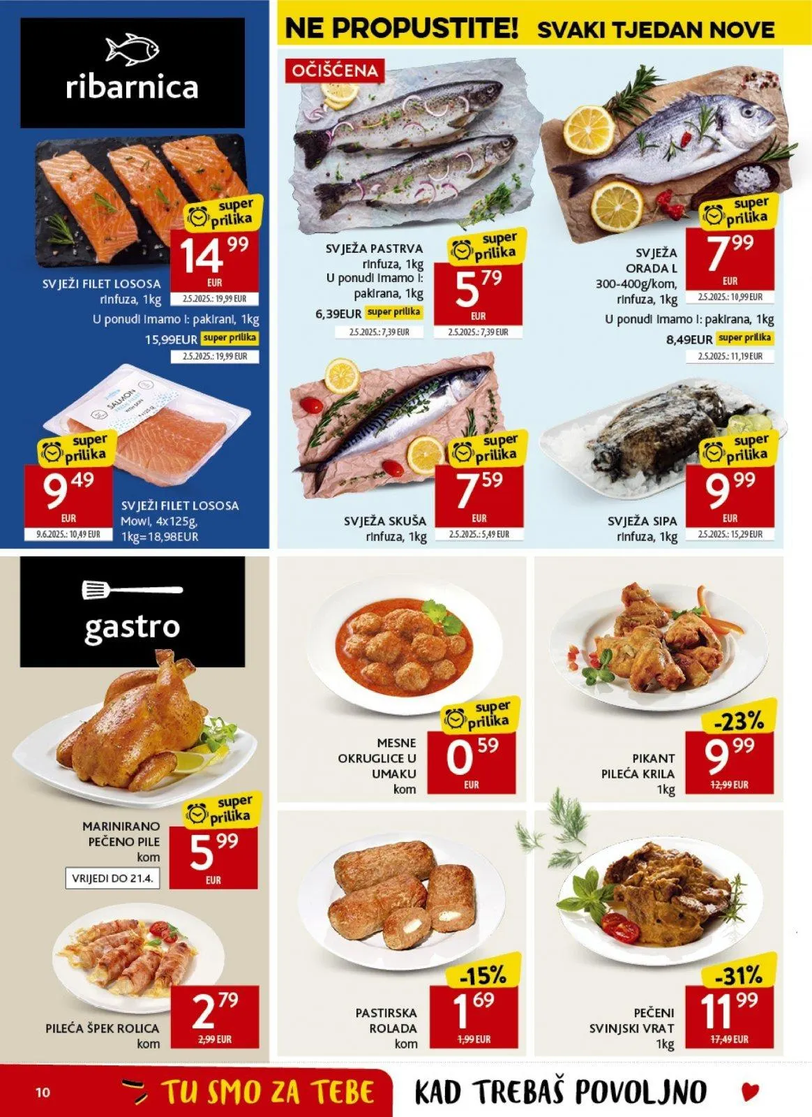 Katalog Konzum katalog do 14.04.2026 od 8. travnja do 14. travnja 2026. - Pregled Stranica 10