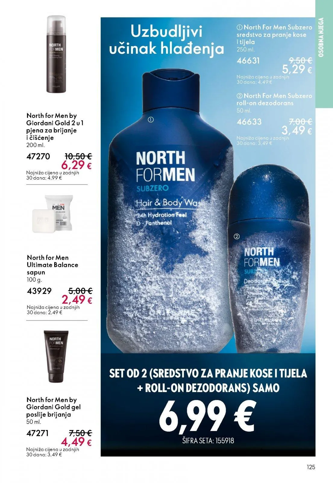 Katalog Oriflame katalog do 12.05.2026 od 22. travnja do 12. svibnja 2026. - Pregled Stranica 125