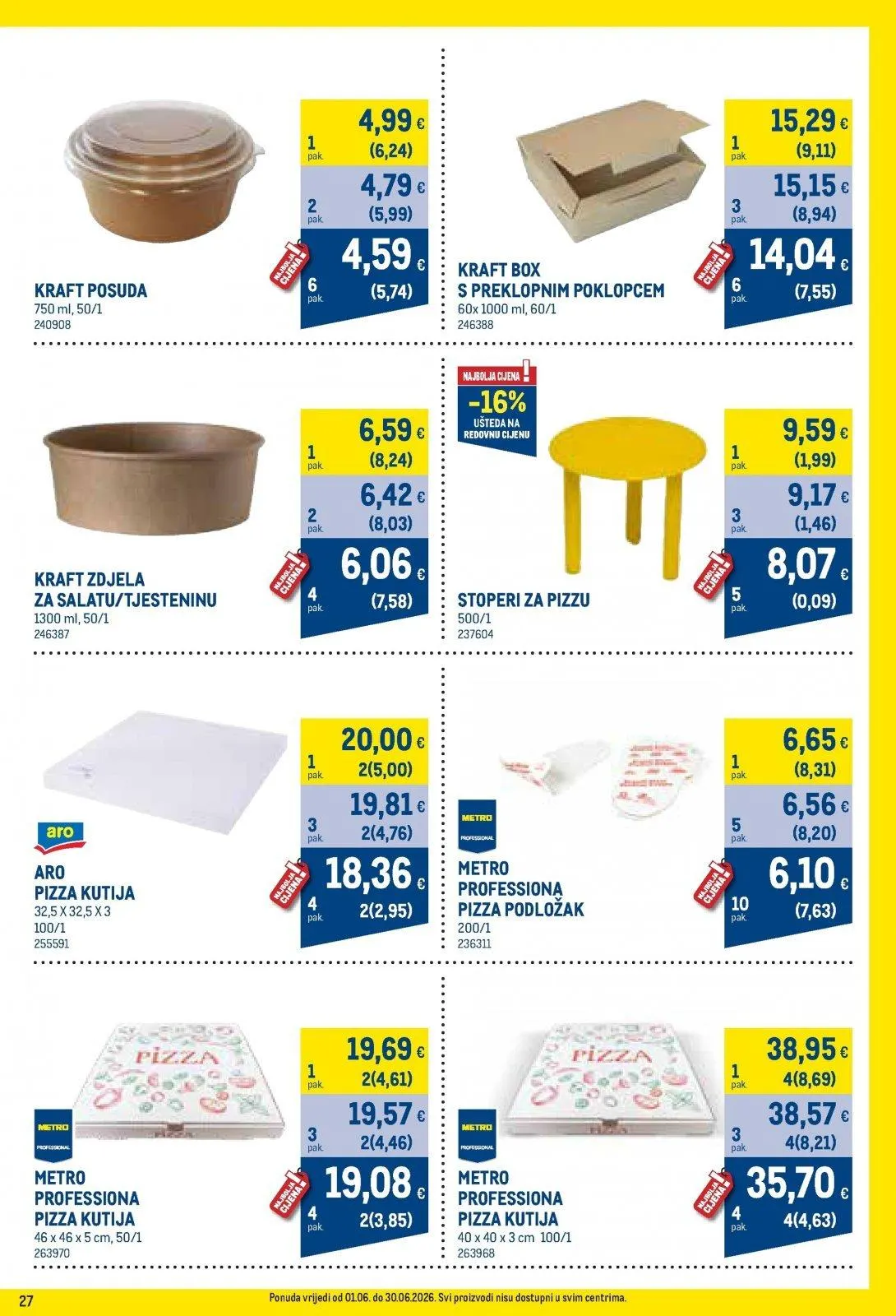 Katalog Metro katalog do 01.07.2026 od 9. lipnja do 1. srpnja 2026. - Pregled Stranica 27