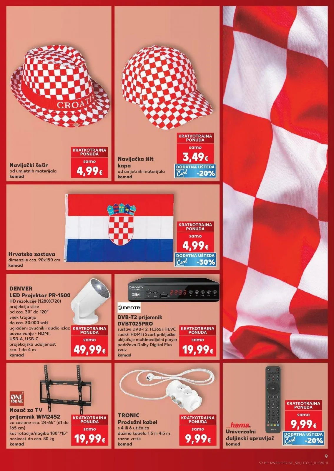 Katalog Kaufland katalog do 16.06.2026 od 10. lipnja do 16. lipnja 2026. - Pregled Stranica 9