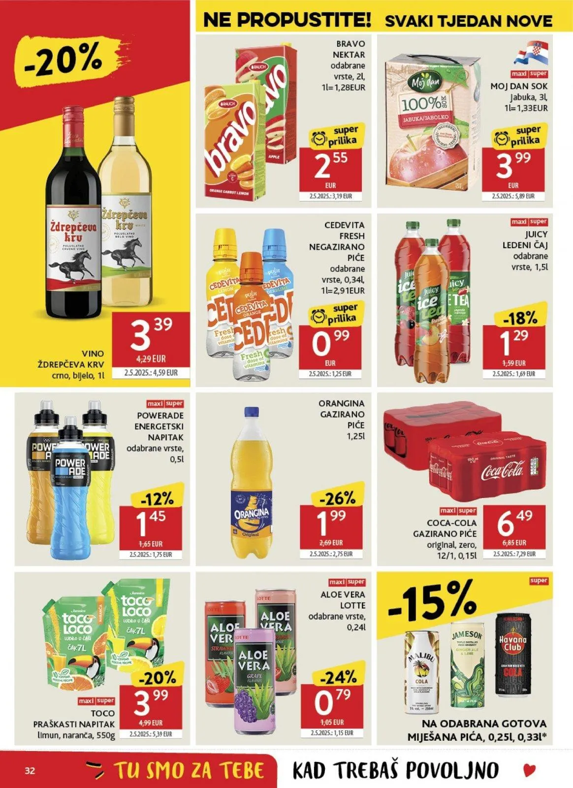 Katalog Konzum katalog do 21.04.2026 od 16. travnja do 21. travnja 2026. - Pregled Stranica 32