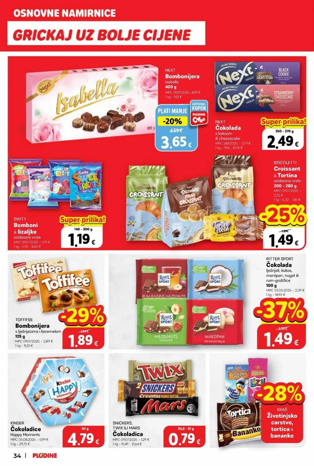 Katalog Plodine katalog do 14.04.2026 od 8. travnja do 14. travnja 2026. - Pregled Stranica 34