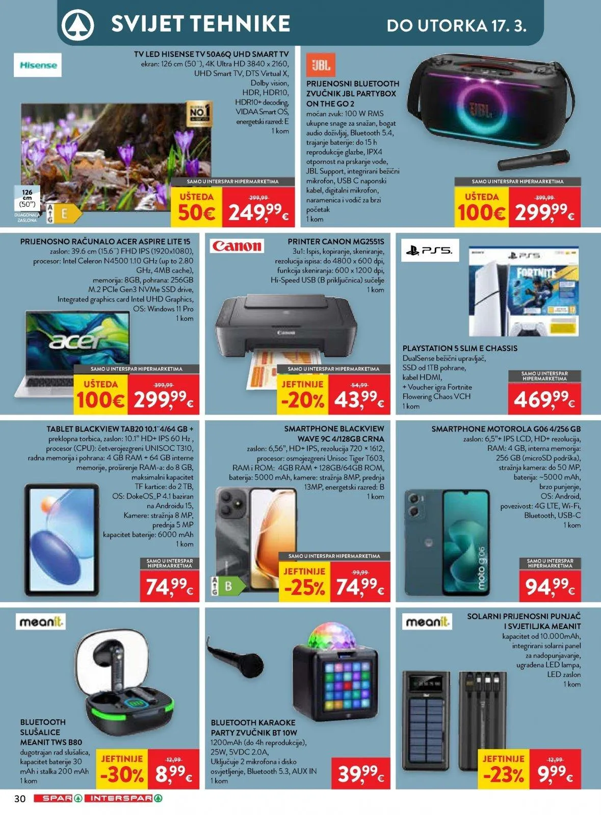 Katalog Spar katalog do 10.03.2026 od 5. ožujka do 10. ožujka 2026. - Pregled Stranica 37