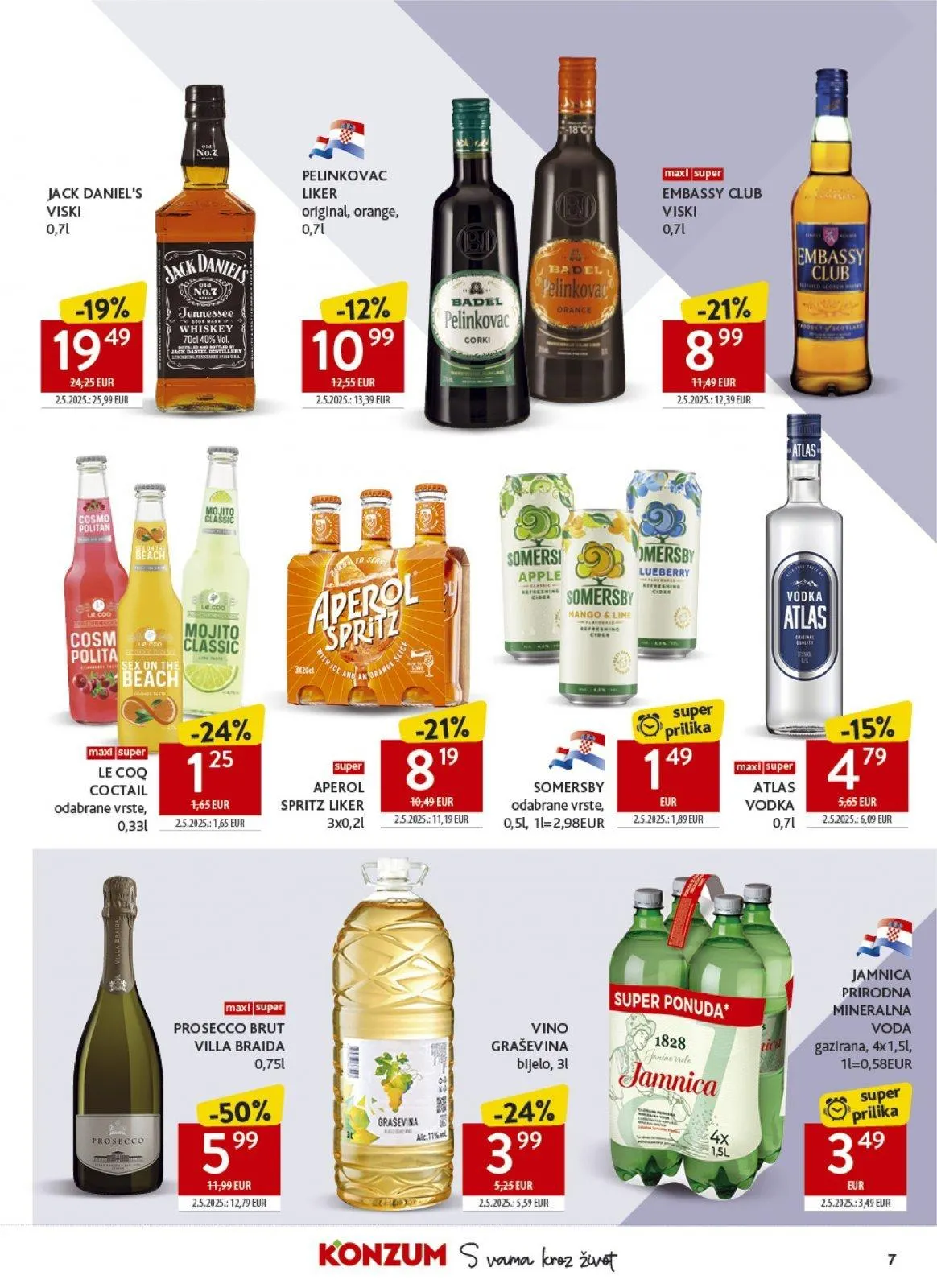 Katalog Konzum katalog do 05.05.2026 od 29. travnja do 5. svibnja 2026. - Pregled Stranica 7