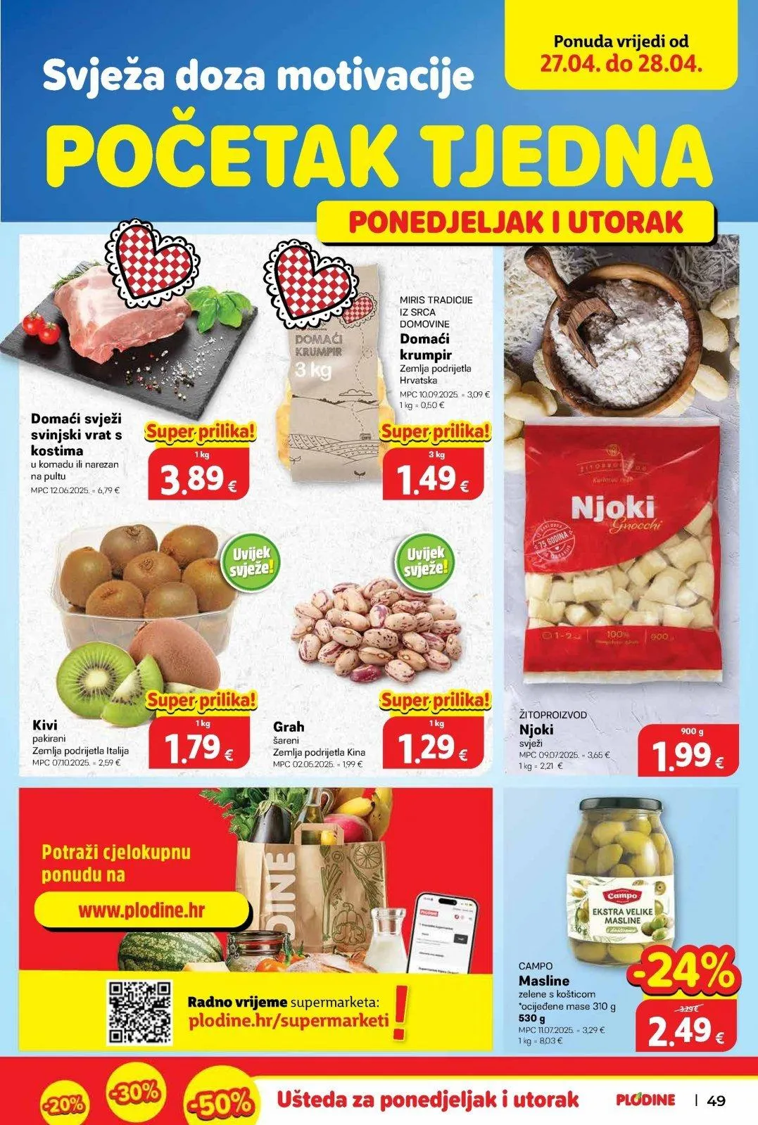 Katalog Plodine katalog do 28.04.2026 od 22. travnja do 28. travnja 2026. - Pregled Stranica 49