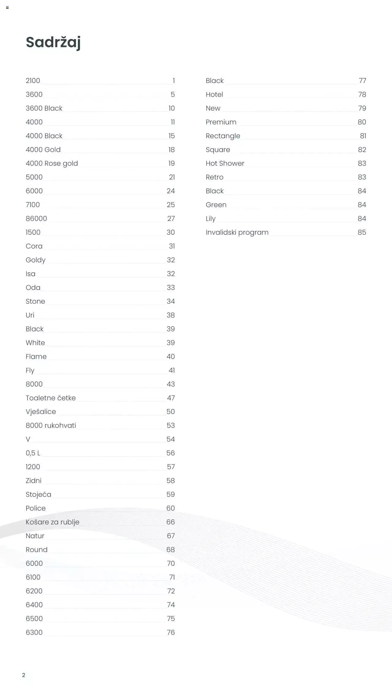 Katalog Galanterija 2023 Fero-term od 13. ožujka do 31. prosinca 2023. - Pregled Stranica 2