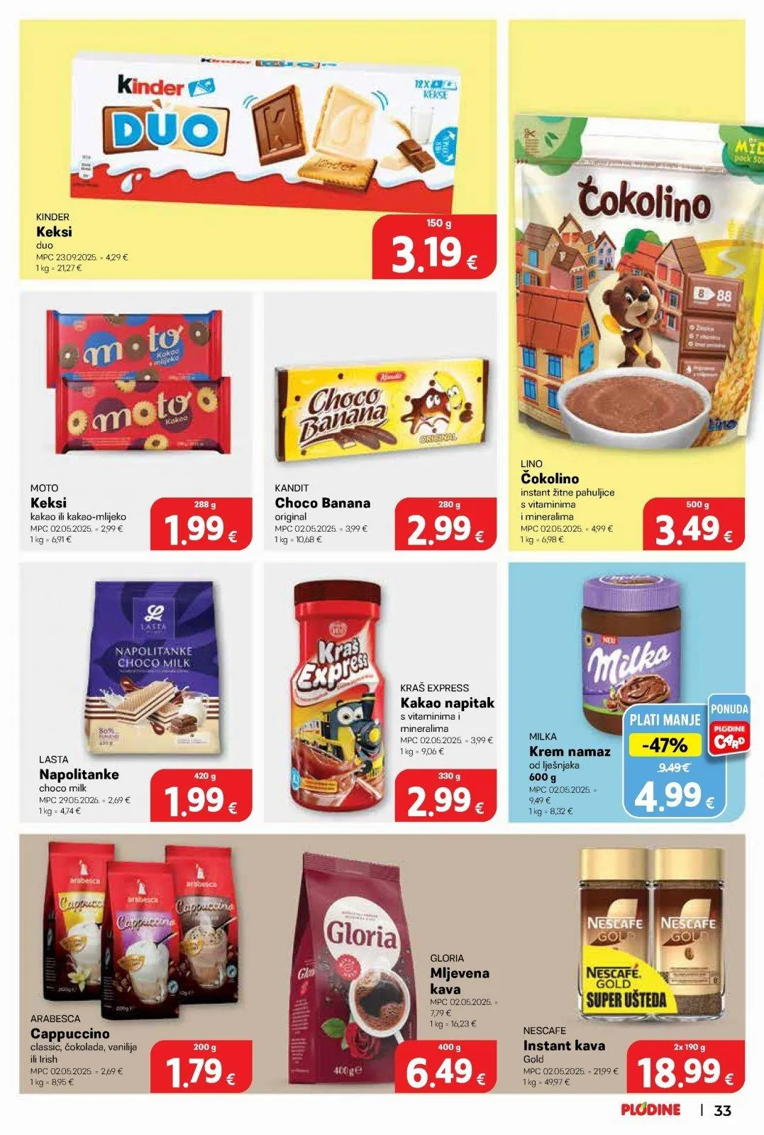 Katalog Plodine katalog do 30.06.2026 od 26. lipnja do 30. lipnja 2026. - Pregled Stranica 33