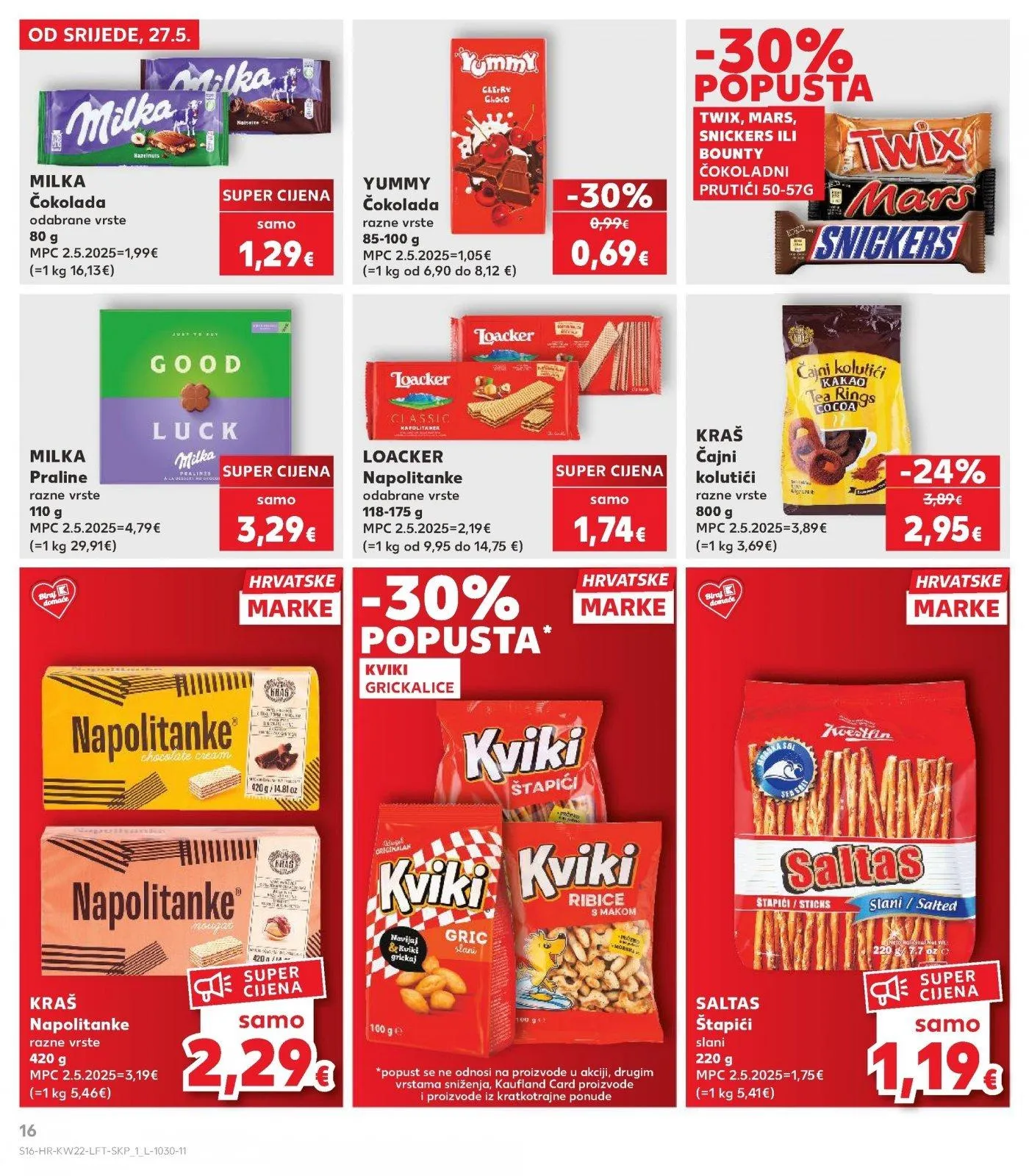 Katalog Kaufland katalog do 02.06.2026 od 27. svibnja do 2. lipnja 2026. - Pregled Stranica 16