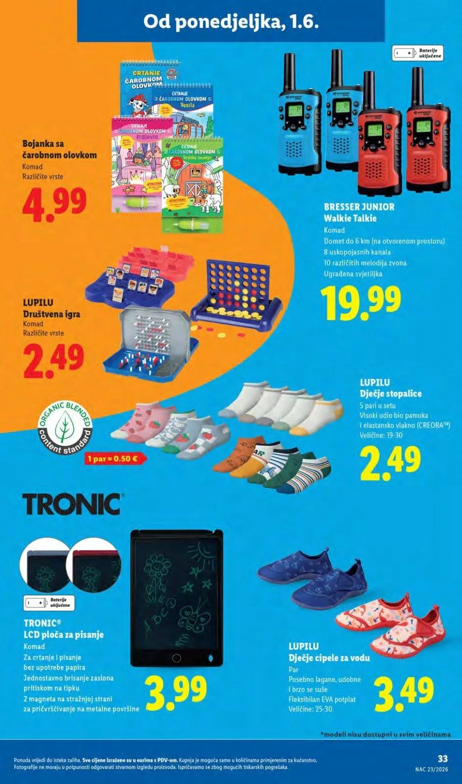 Katalog Lidl katalog do 07.06.2026 od 28. svibnja do 7. lipnja 2026. - Pregled Stranica 33