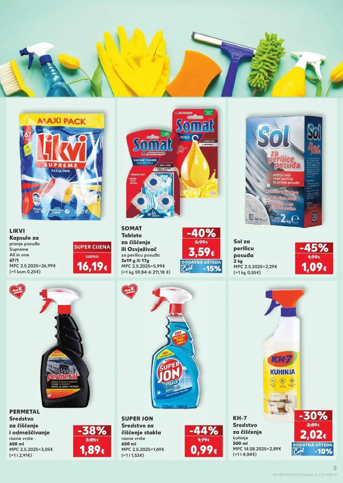 Katalog Kaufland katalog do 26.05.2026 od 20. svibnja do 26. svibnja 2026. - Pregled Stranica 5