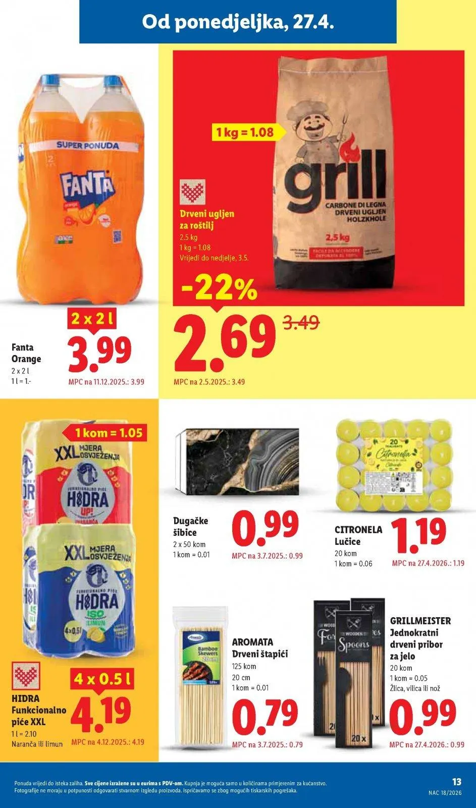 Katalog Lidl katalog do 03.05.2026 od 23. travnja do 3. svibnja 2026. - Pregled Stranica 13