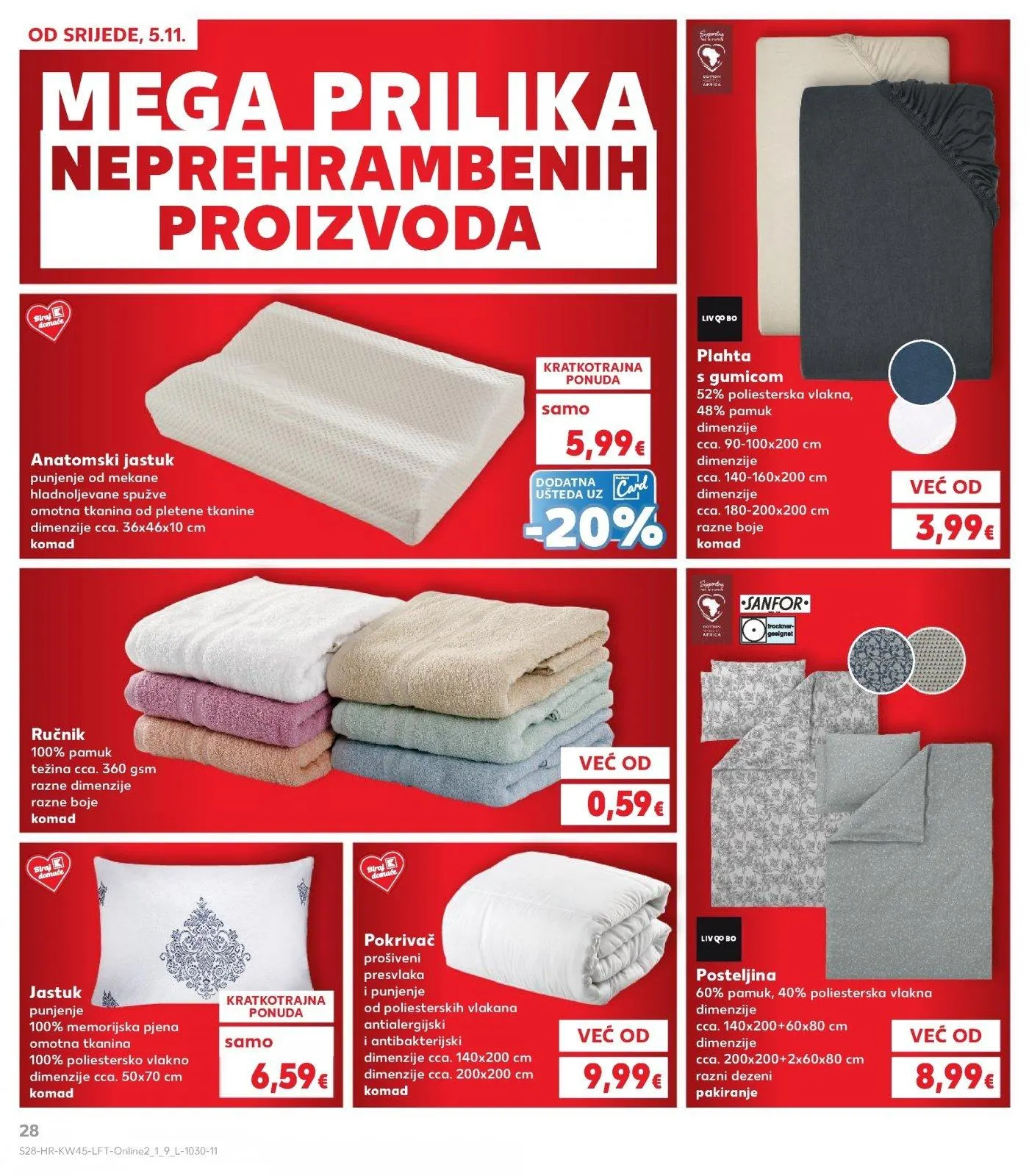 Katalog Kaufland katalog do 11.11.2025 od 5. studenoga do 11. studenoga 2025. - Pregled Stranica 28