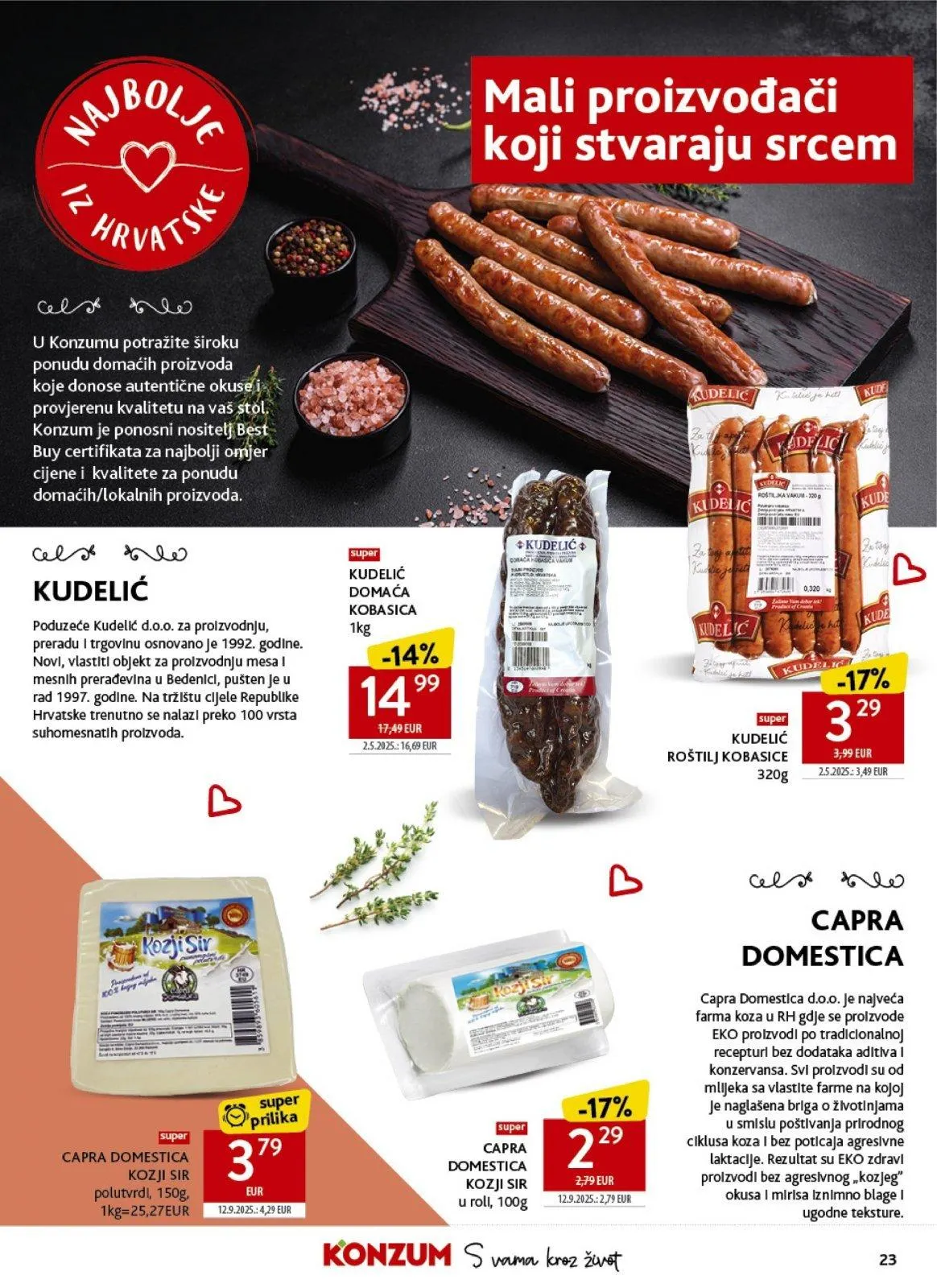 Katalog Konzum katalog do 26.05.2026 od 20. svibnja do 26. svibnja 2026. - Pregled Stranica 23
