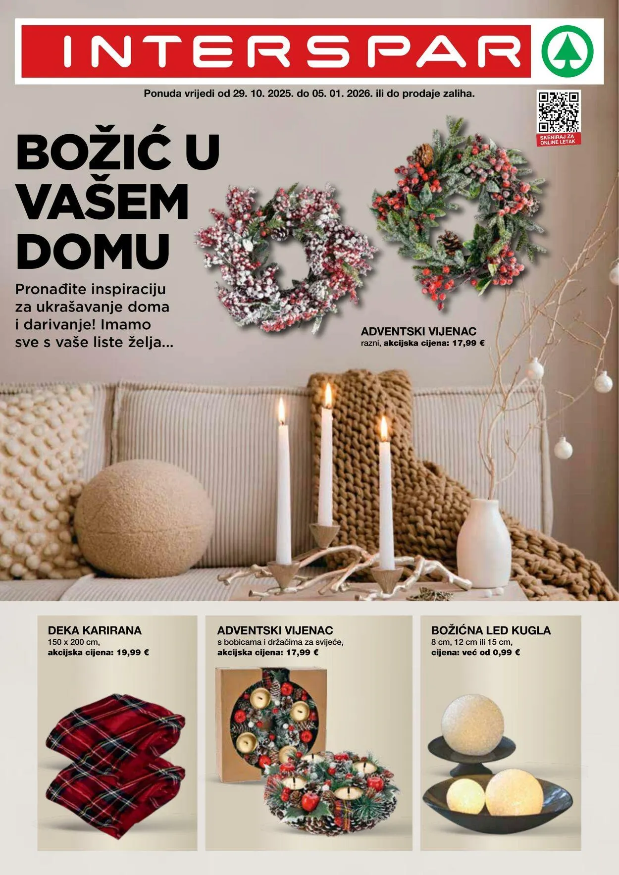 Katalog Spar od 12. studenoga do 7. siječnja 2026. - Pregled Stranica 1