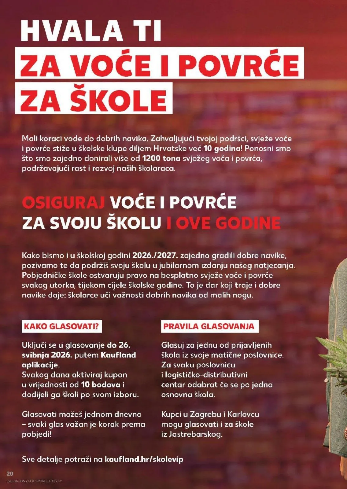 Katalog Kaufland katalog do 26.05.2026 od 20. svibnja do 26. svibnja 2026. - Pregled Stranica 20