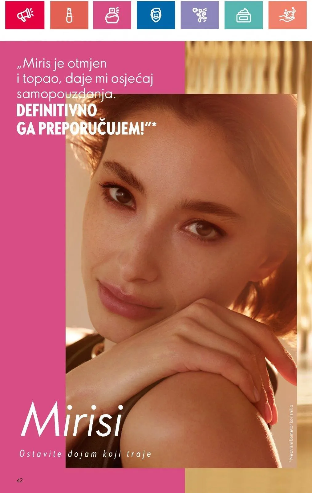 Katalog Oriflame katalog do 11.09.2024 od 29. kolovoza do 11. rujna 2024. - Pregled Stranica 42