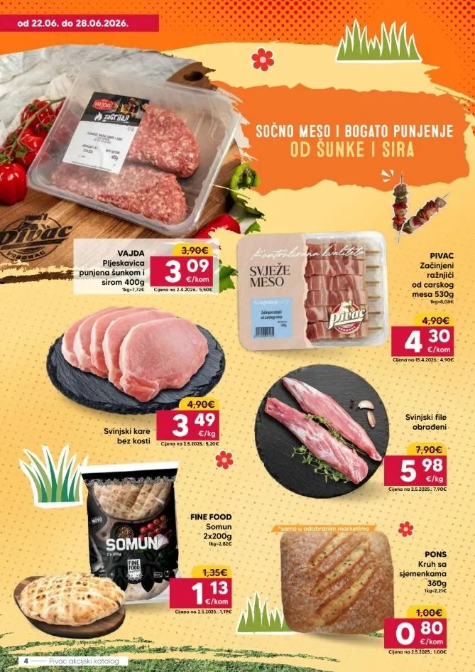 Katalog Pivac katalog do 28.06.2026 od 22. lipnja do 28. lipnja 2026. - Pregled Stranica 4