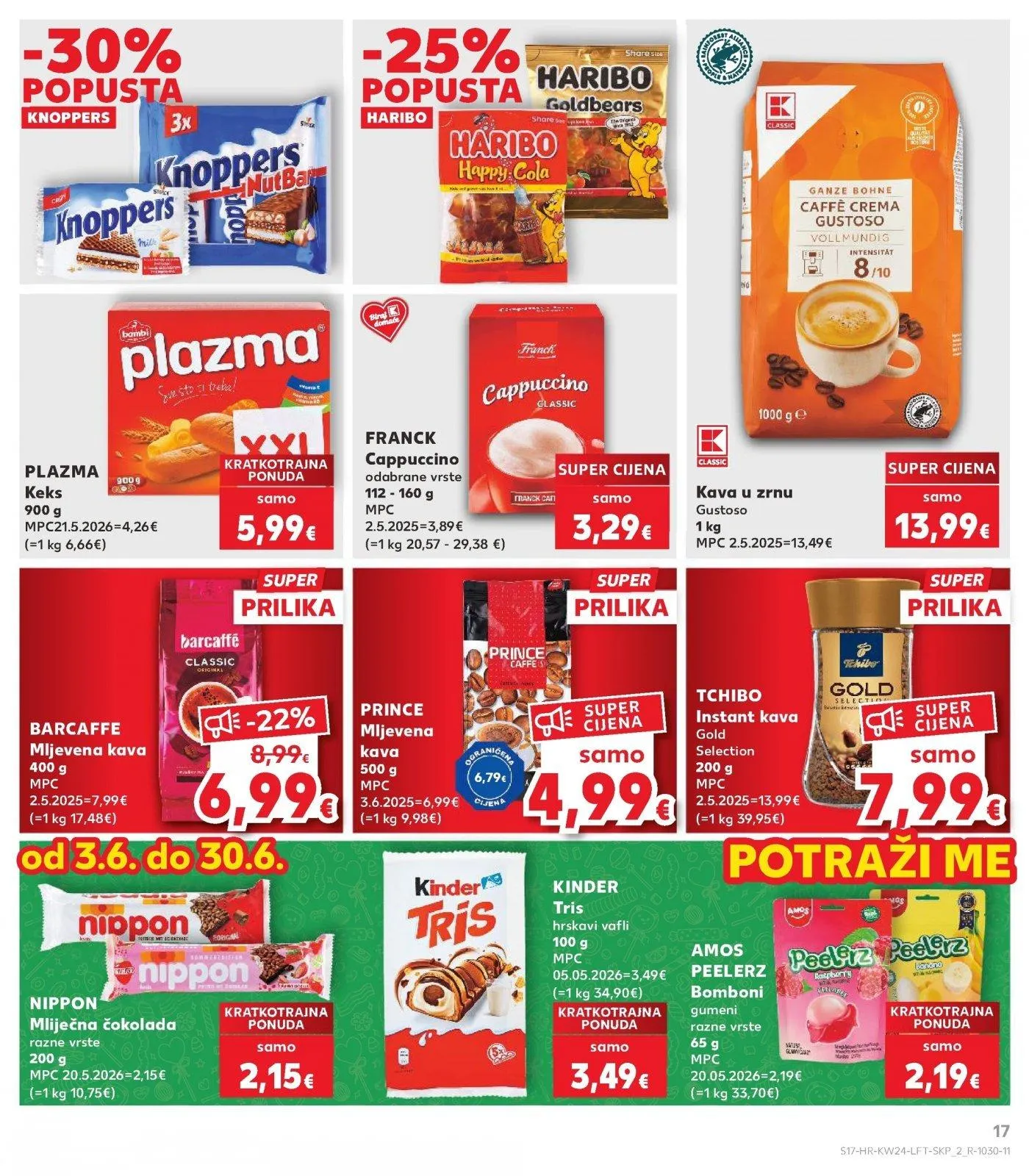 Katalog Kaufland katalog do 16.06.2026 od 10. lipnja do 16. lipnja 2026. - Pregled Stranica 17