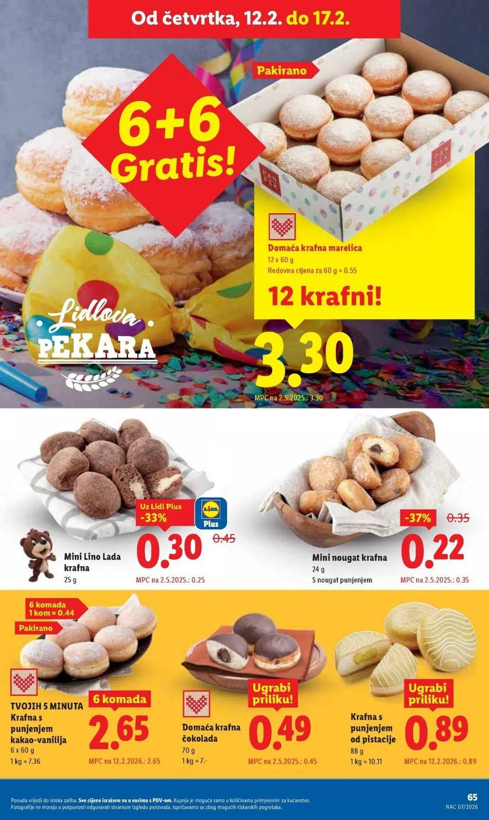 Katalog Lidl katalog do 14.02.2026 od 5. veljače do 14. veljače 2026. - Pregled Stranica 65