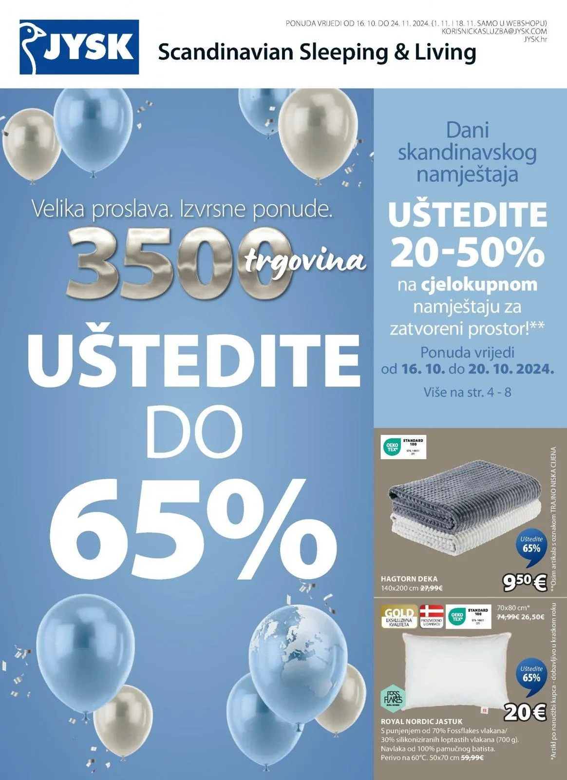 Katalog JYSK katalog do 24.11.2024 od 16. listopada do 24. studenoga 2024. - Pregled Stranica 2