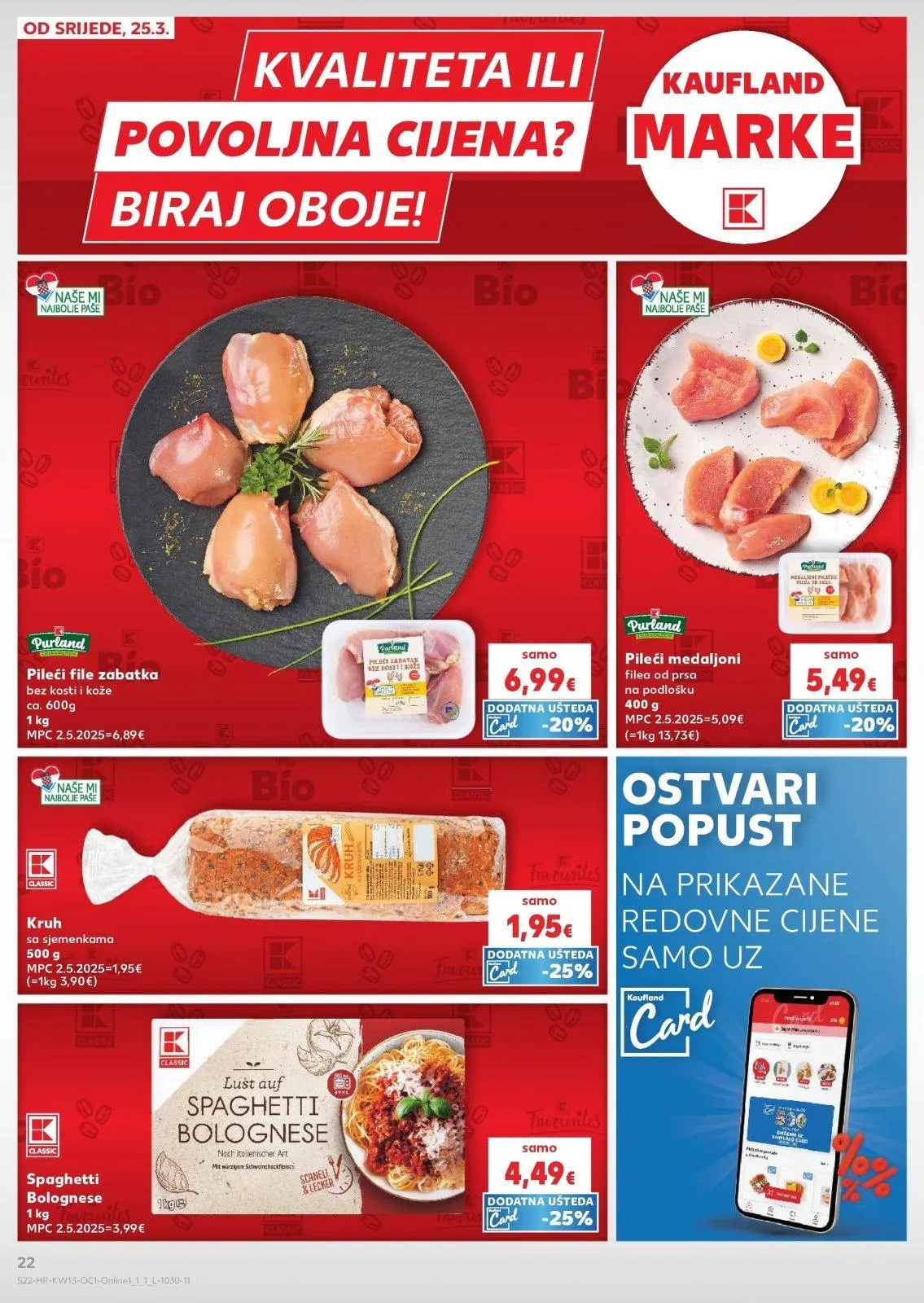 Katalog Kaufland katalog do 31.03.2026 od 25. ožujka do 31. ožujka 2026. - Pregled Stranica 22