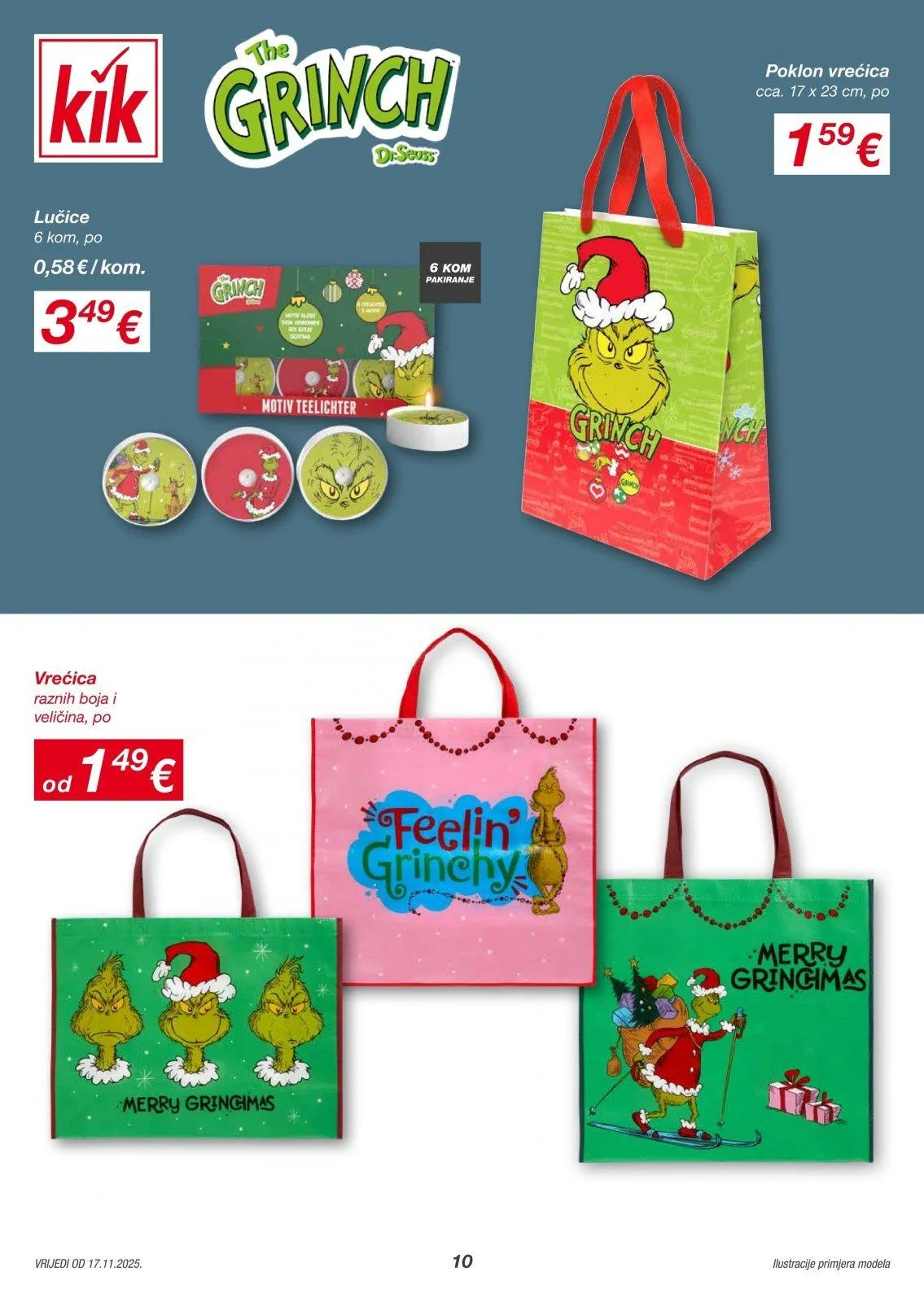 Katalog KiK katalog do 23.11.2025 od 14. studenoga do 23. studenoga 2025. - Pregled Stranica 10