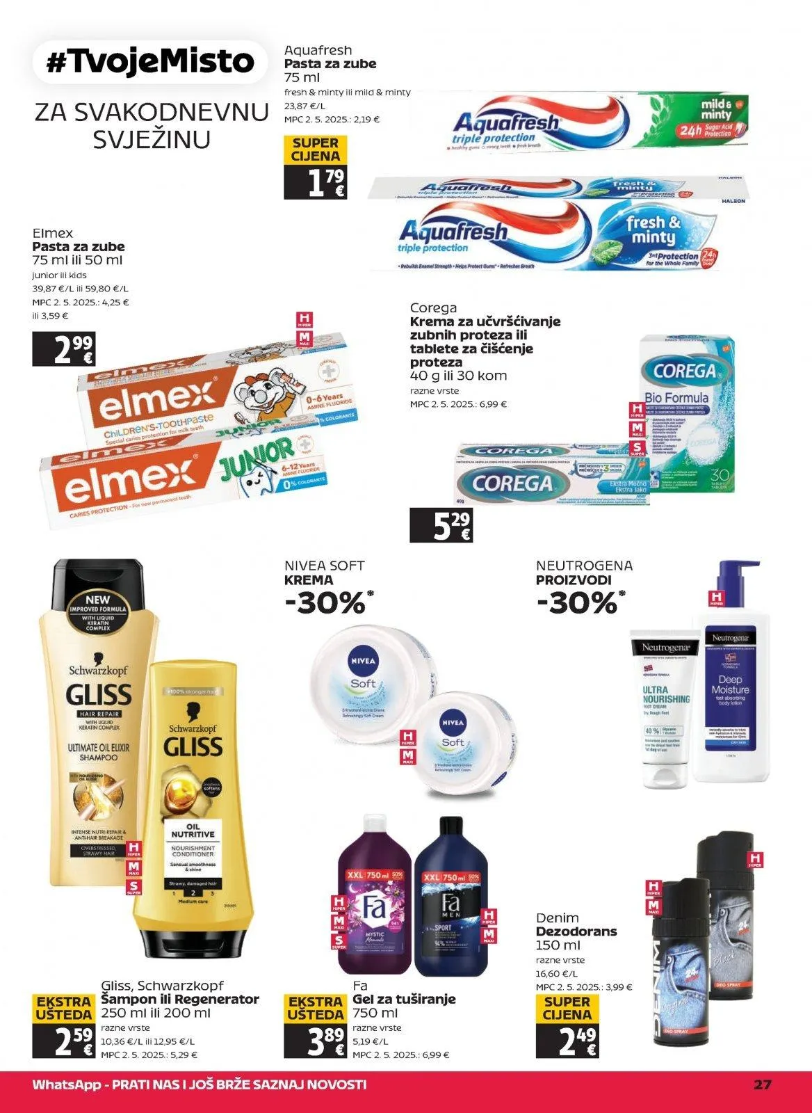 Katalog Tommy katalog do 22.04.2026 od 16. travnja do 22. travnja 2026. - Pregled Stranica 27