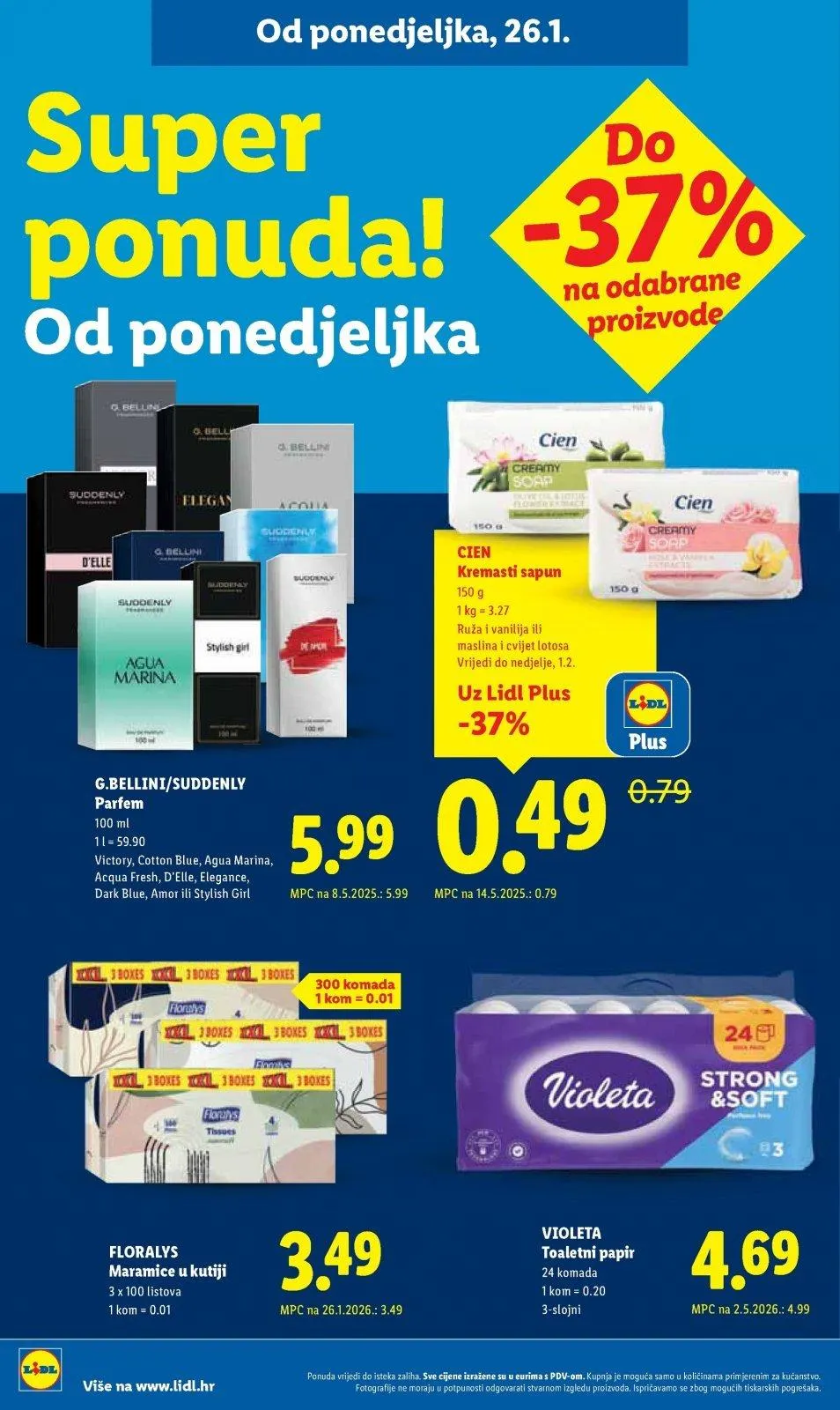 Katalog Lidl katalog do 01.02.2026 od 22. siječnja do 1. veljače 2026. - Pregled Stranica 16