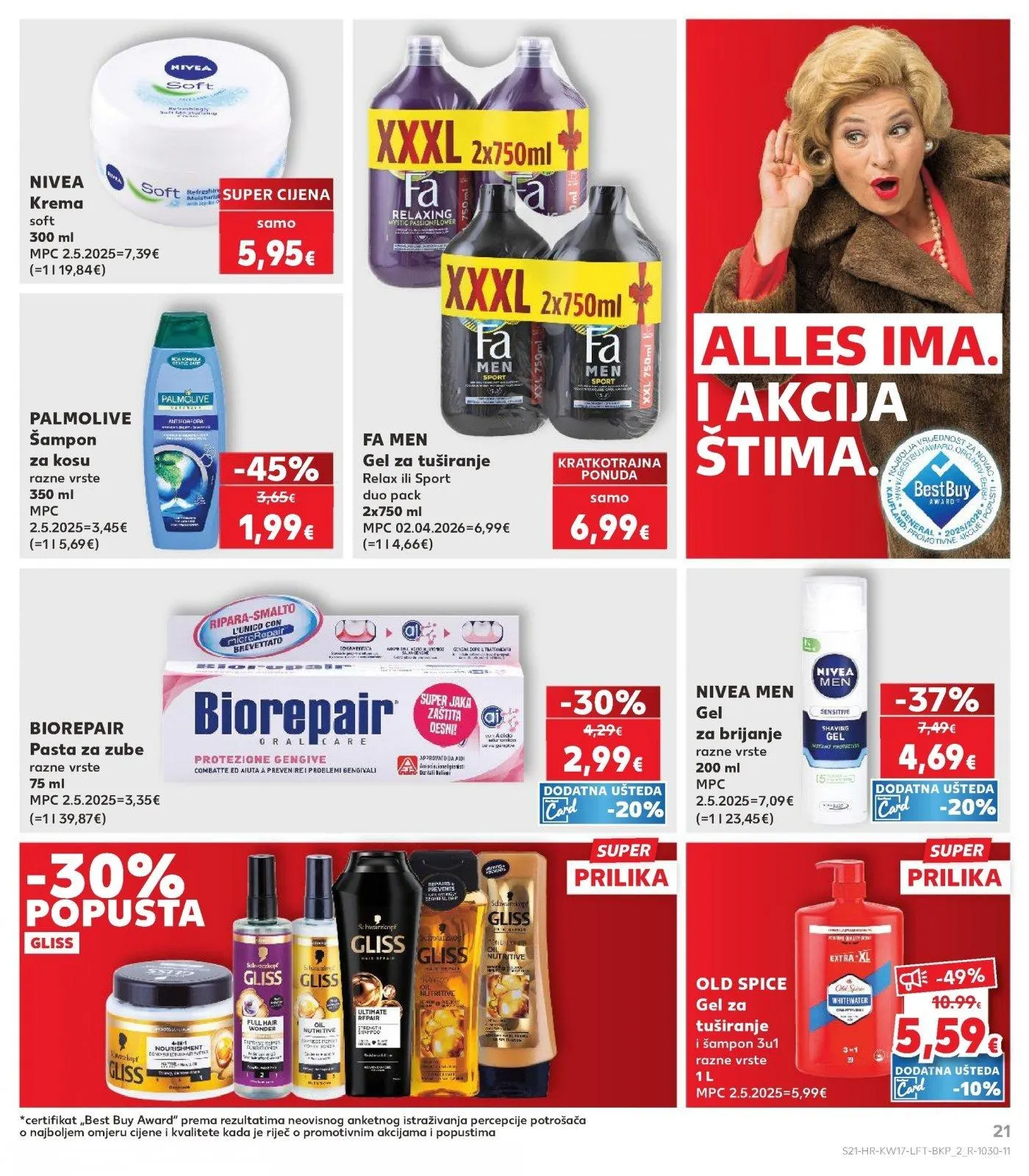 Katalog Kaufland katalog do 28.04.2026 od 22. travnja do 28. travnja 2026. - Pregled Stranica 21