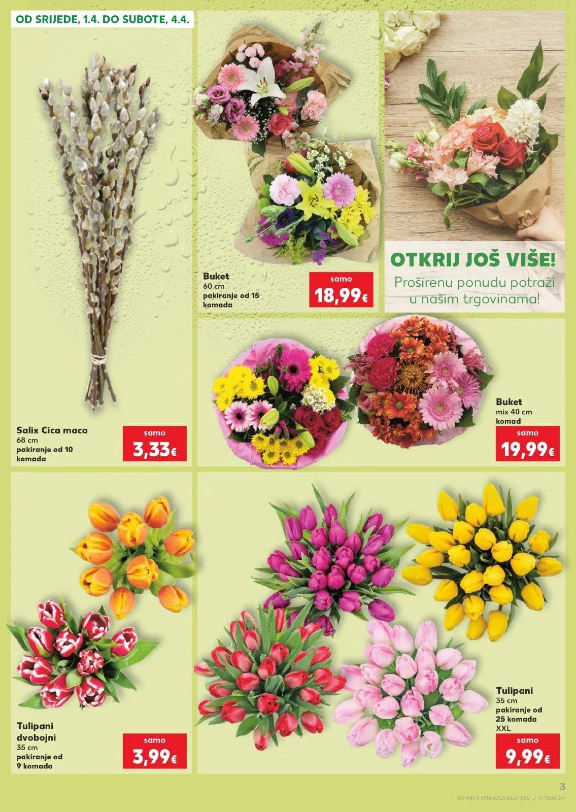 Katalog Kaufland katalog do 07.04.2026 od 1. travnja do 7. travnja 2026. - Pregled Stranica 3